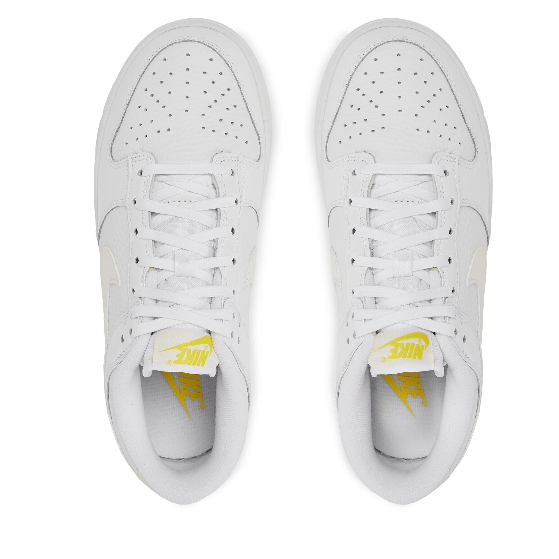 Nike Обувки Dunk Low FD0803 100 Бял - Pepit.bg