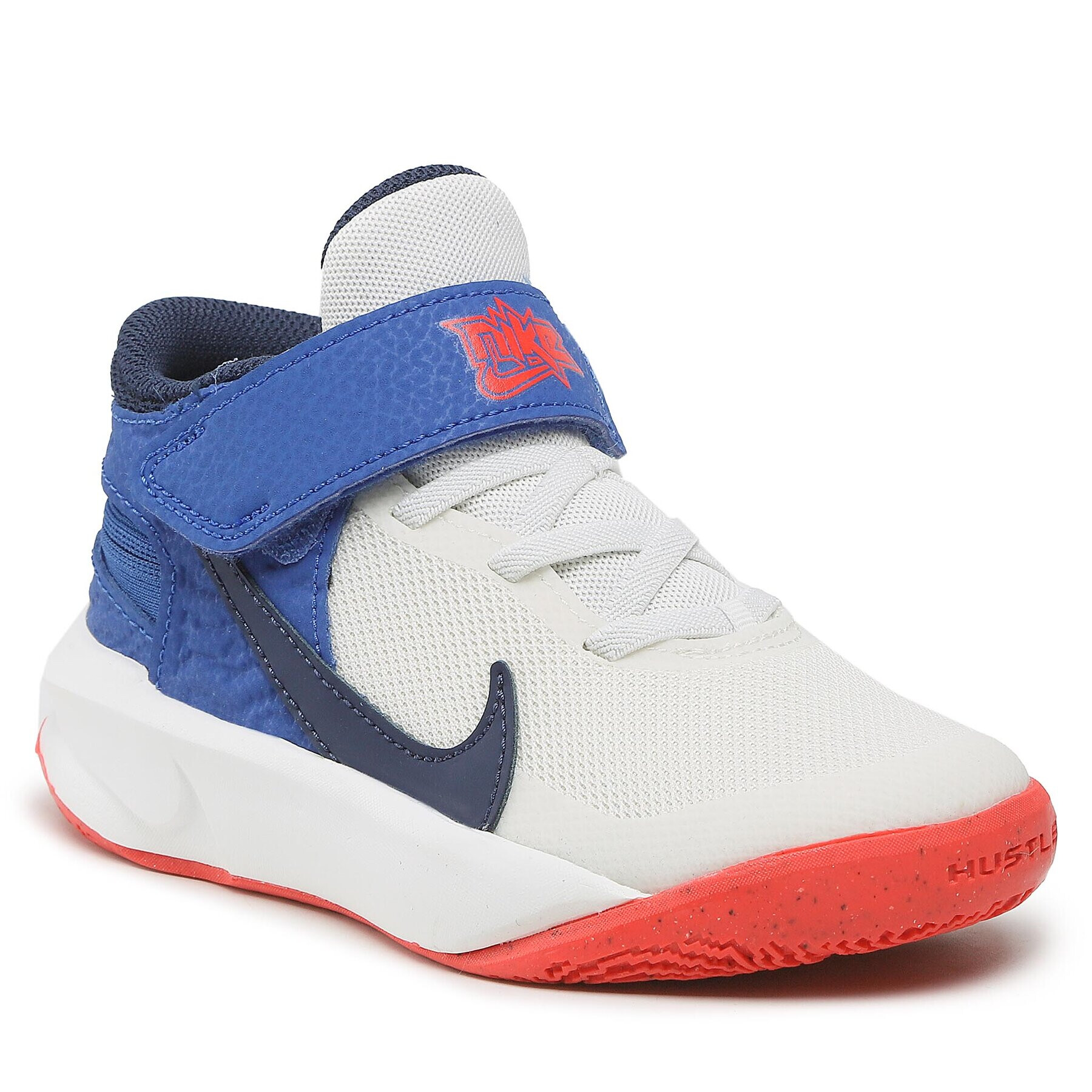 Nike Обувки eam Hustle D 10 FlyEase (Ps) DD7302 103 Бял - Pepit.bg