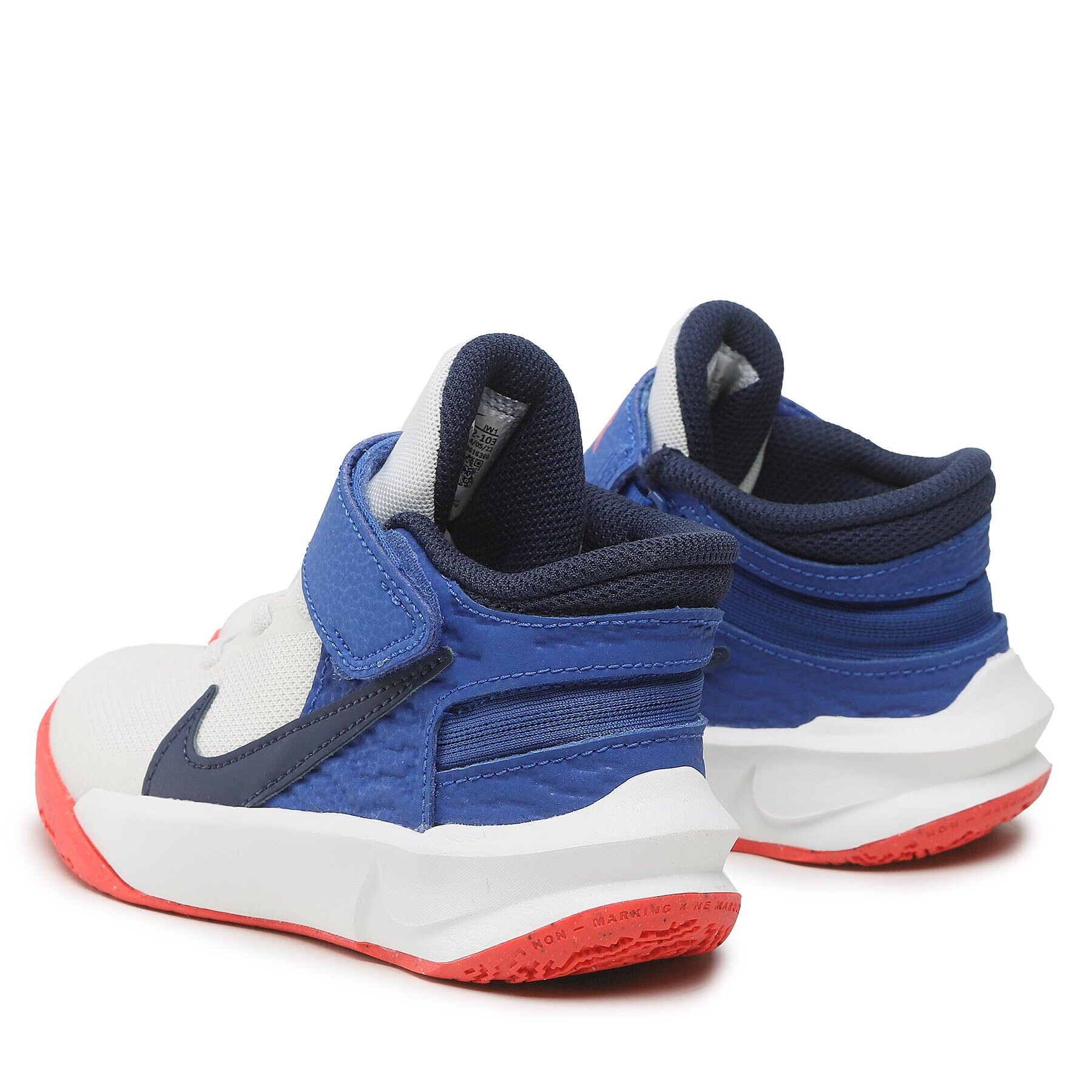 Nike Обувки eam Hustle D 10 FlyEase (Ps) DD7302 103 Бял - Pepit.bg