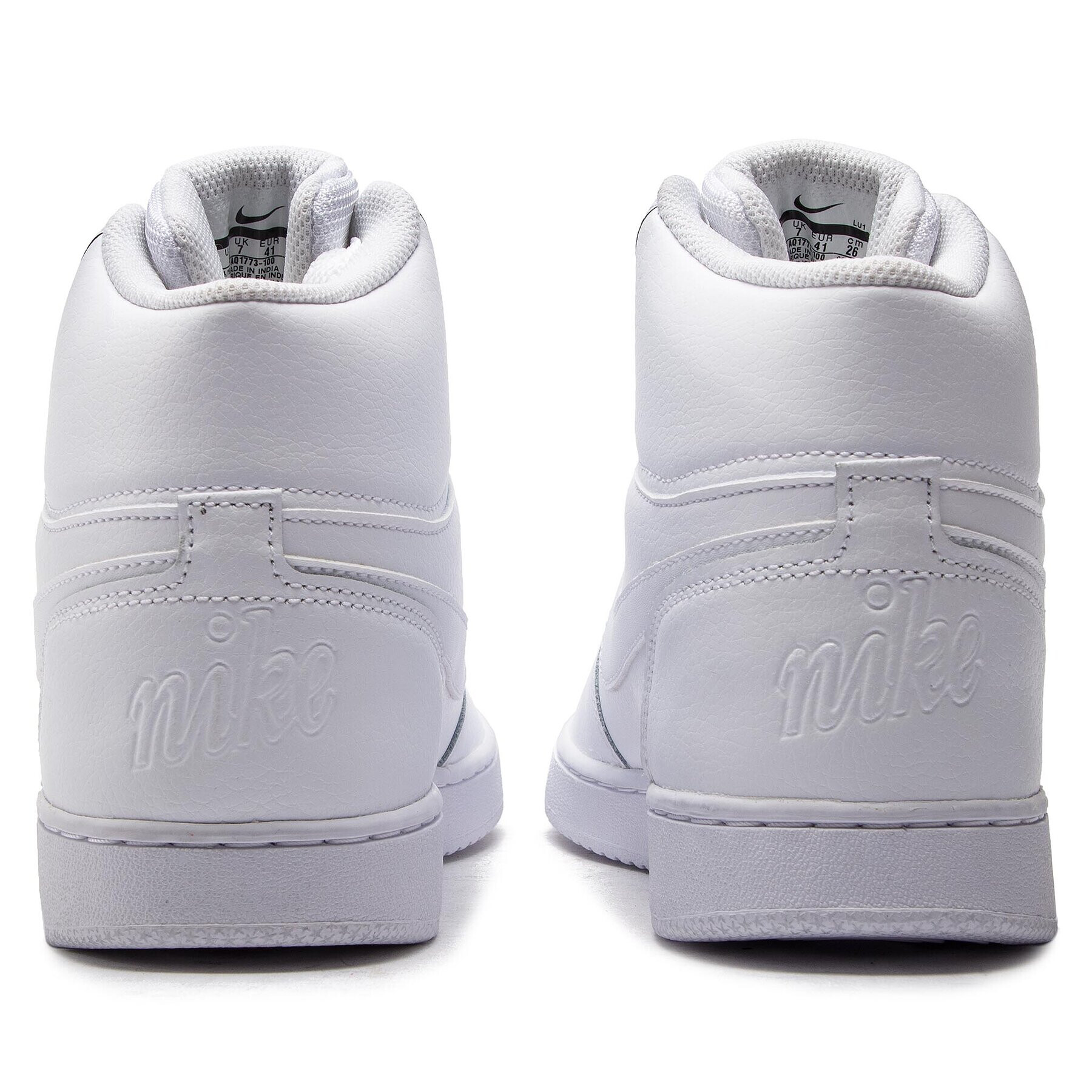 Nike Обувки Ebernon Mid AQ1773 100 Бял - Pepit.bg