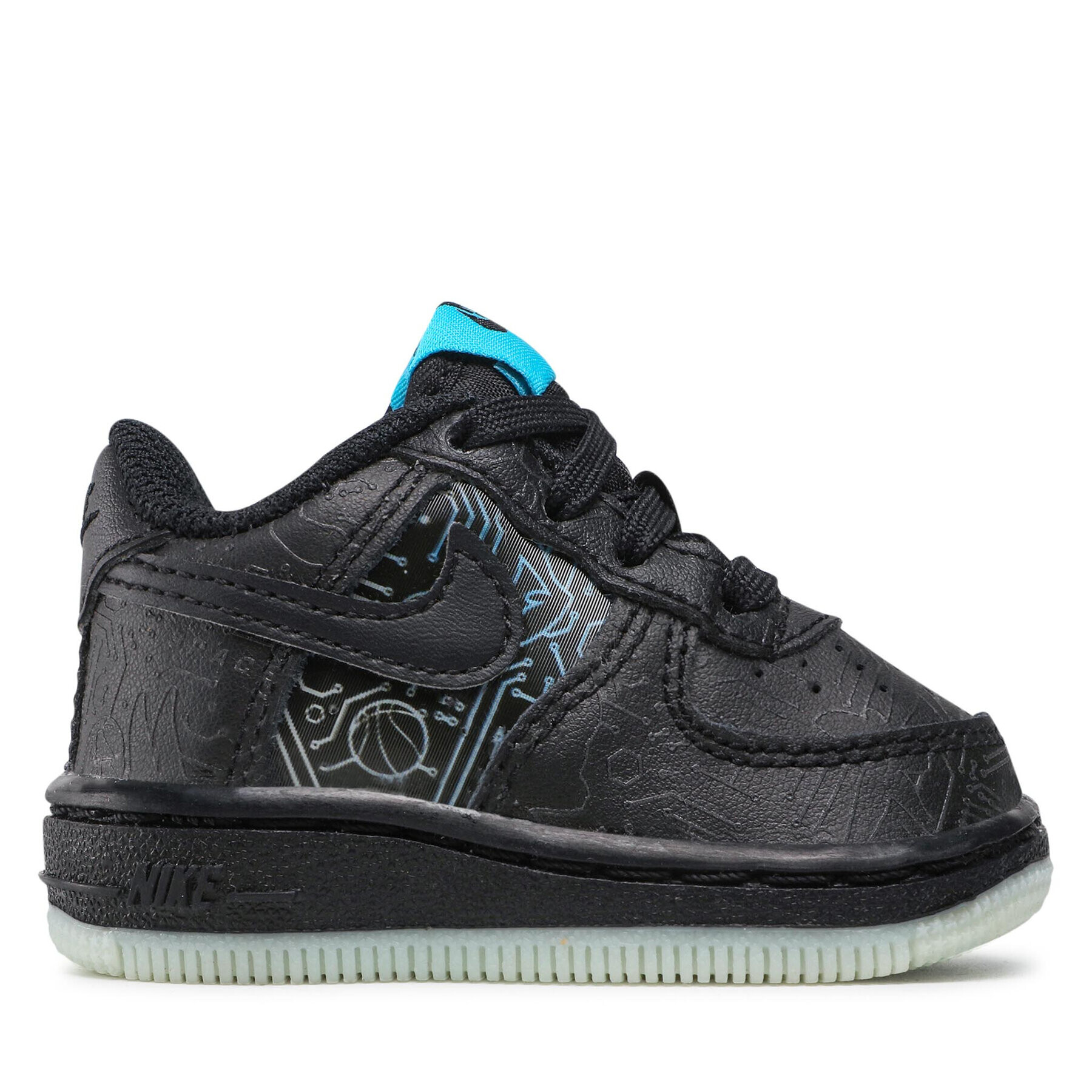 Nike Обувки Force 1 DN1436 001 Черен - Pepit.bg
