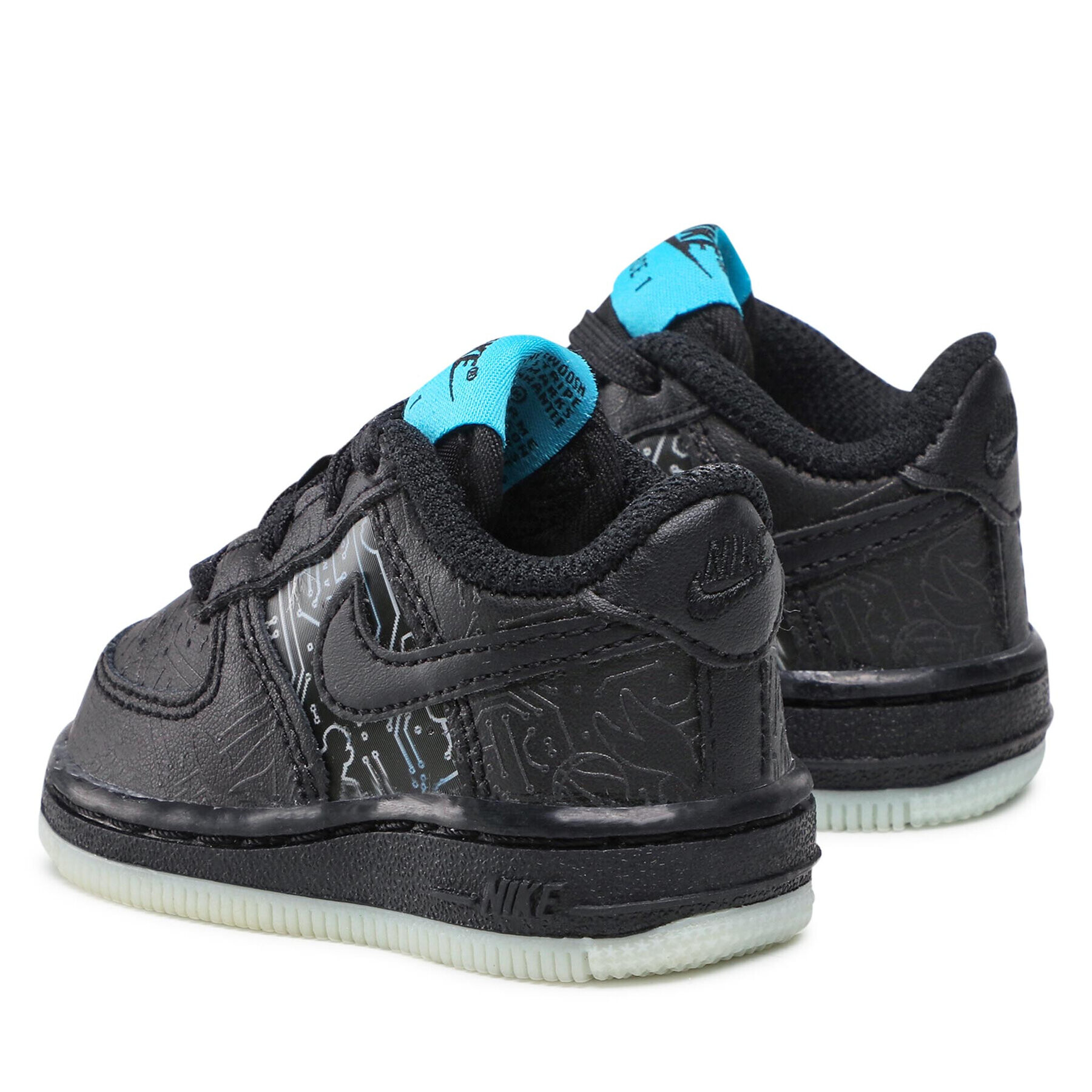 Nike Обувки Force 1 DN1436 001 Черен - Pepit.bg