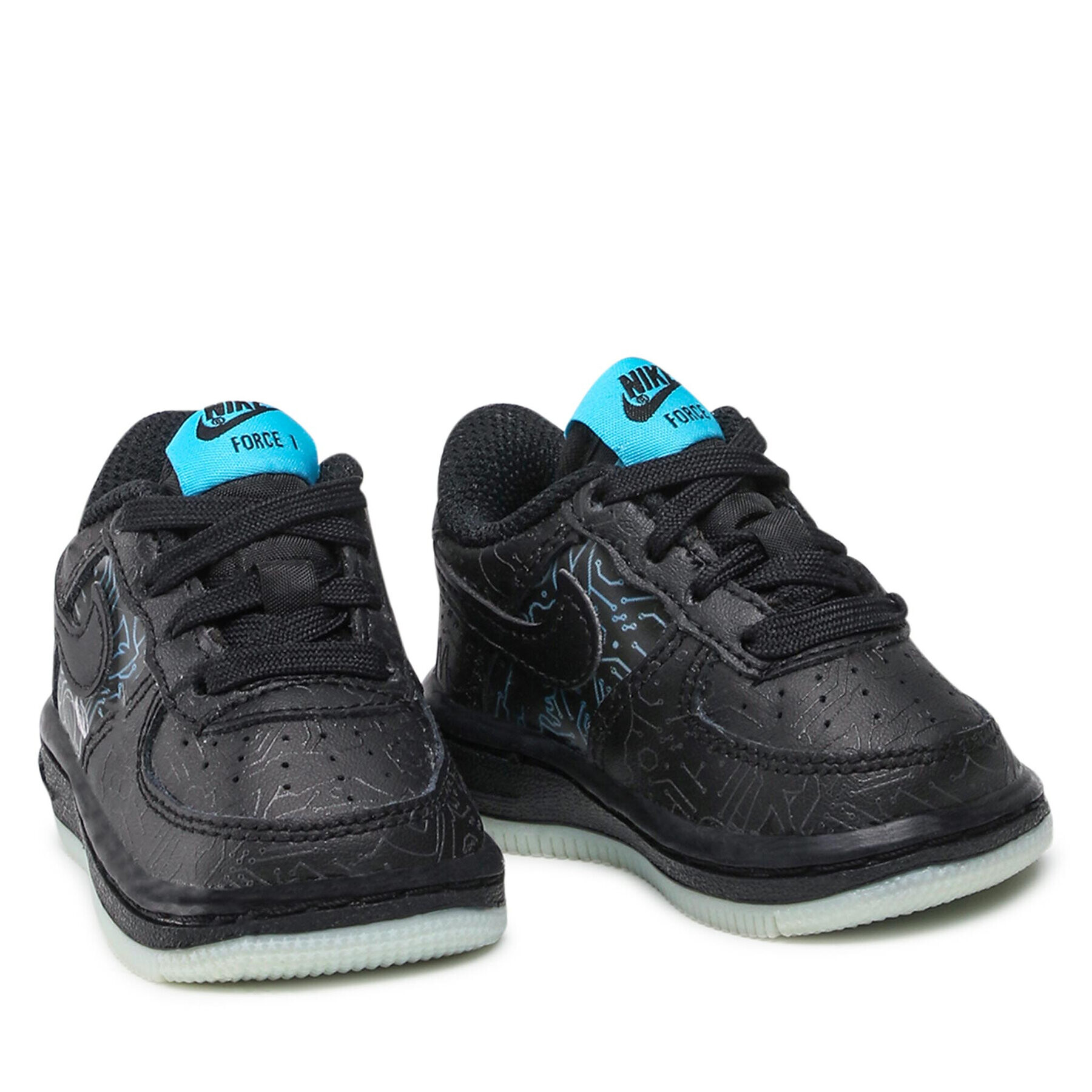 Nike Обувки Force 1 DN1436 001 Черен - Pepit.bg