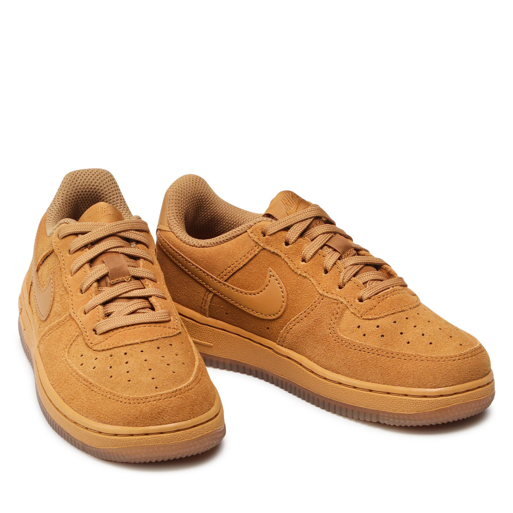 Nike Обувки Force 1 Lv8 3 (Ps) BQ5486 700 Кафяв - Pepit.bg