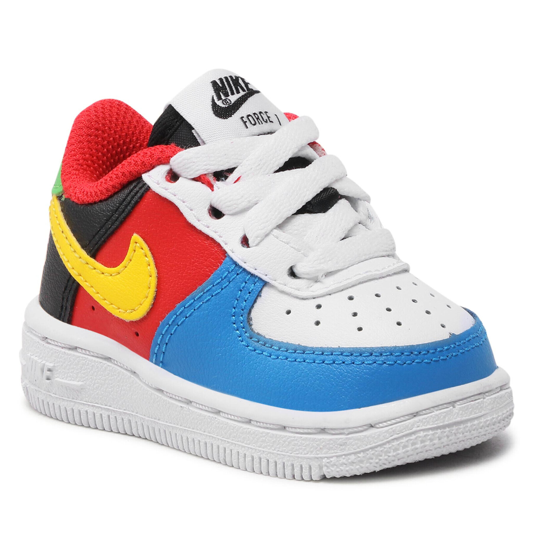 Nike Обувки Force 1 Lv8 Qs (TD) DO6636 100 Цветен - Pepit.bg