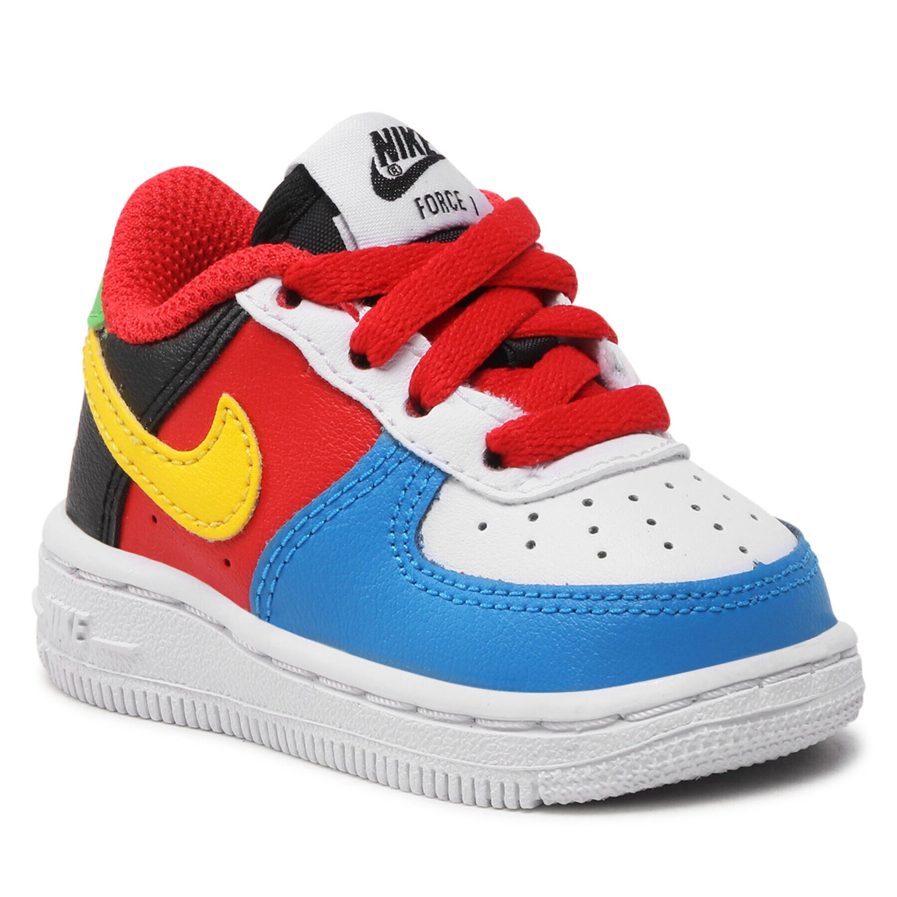 Nike Обувки Force 1 Lv8 Qs (TD) DO6636 100 Цветен - Pepit.bg