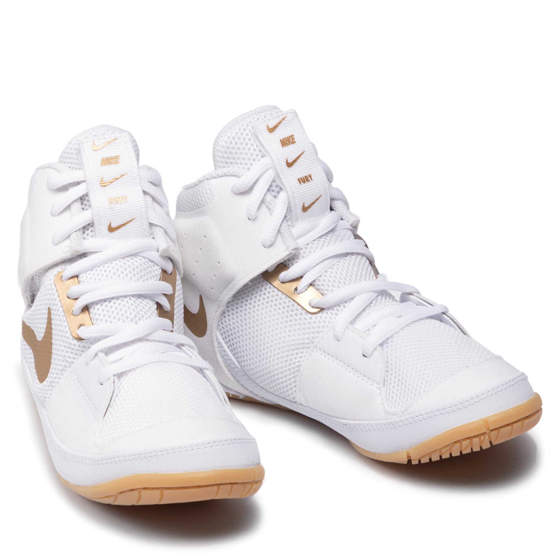Nike Обувки Fury AO2416 170 Бял - Pepit.bg