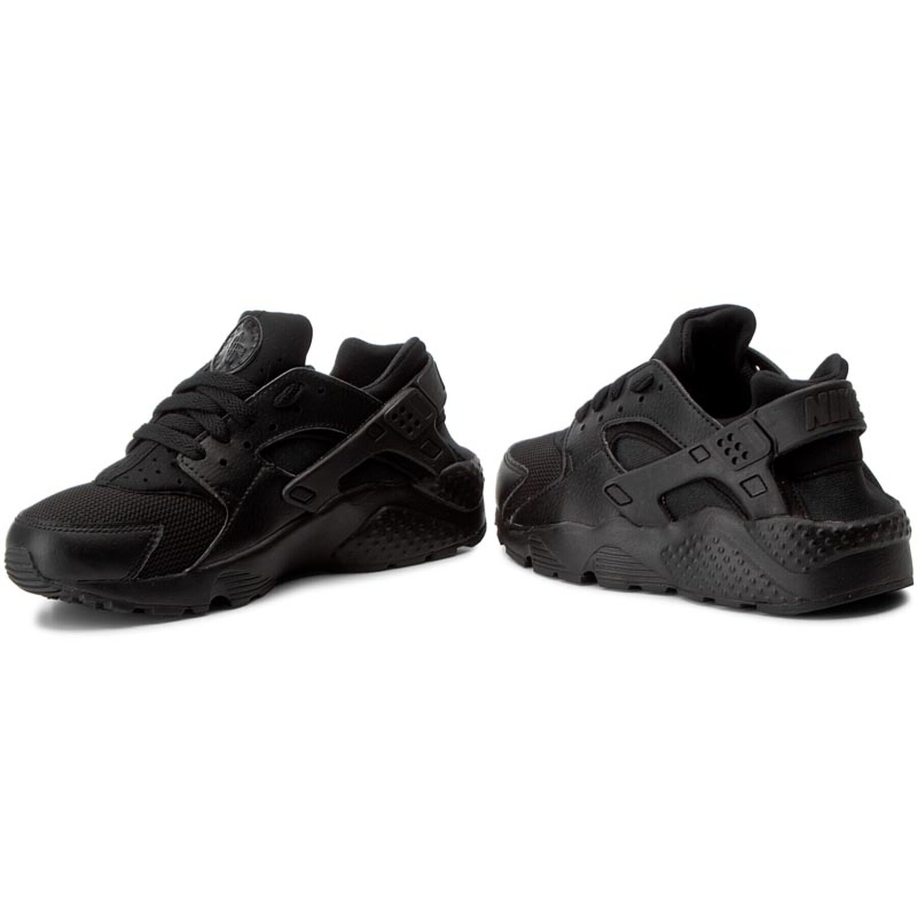 Nike Обувки Huarache Run (GS) 654275 016 Черен - Pepit.bg