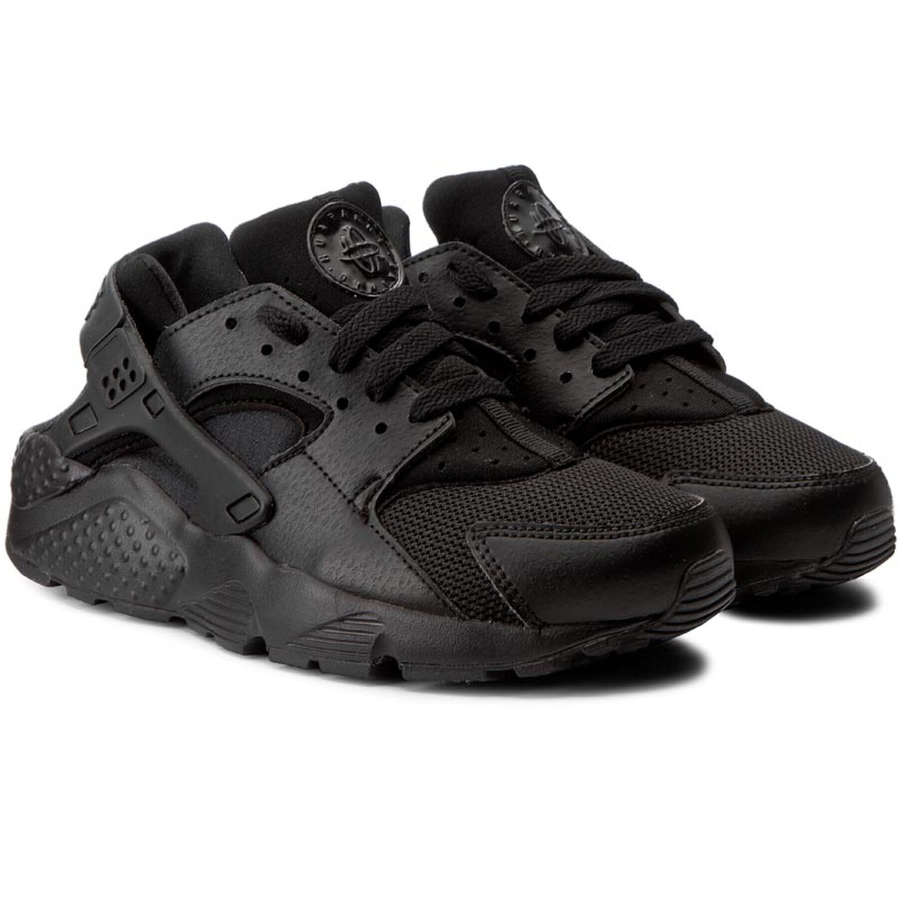 Nike Обувки Huarache Run (GS) 654275 016 Черен - Pepit.bg