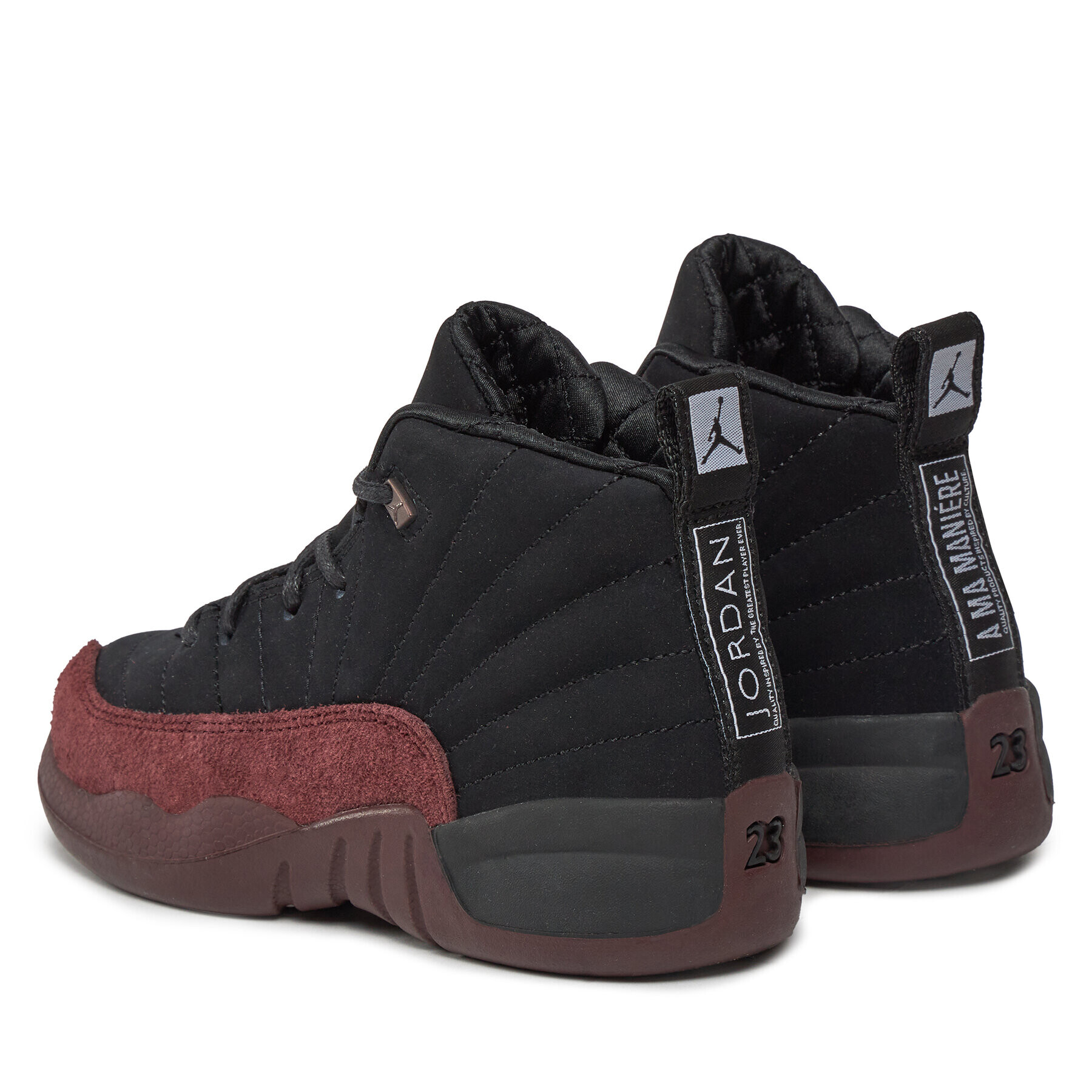 Nike Обувки Jordan 12 Retro Sp (PS) FB2686 001 Черен - Pepit.bg