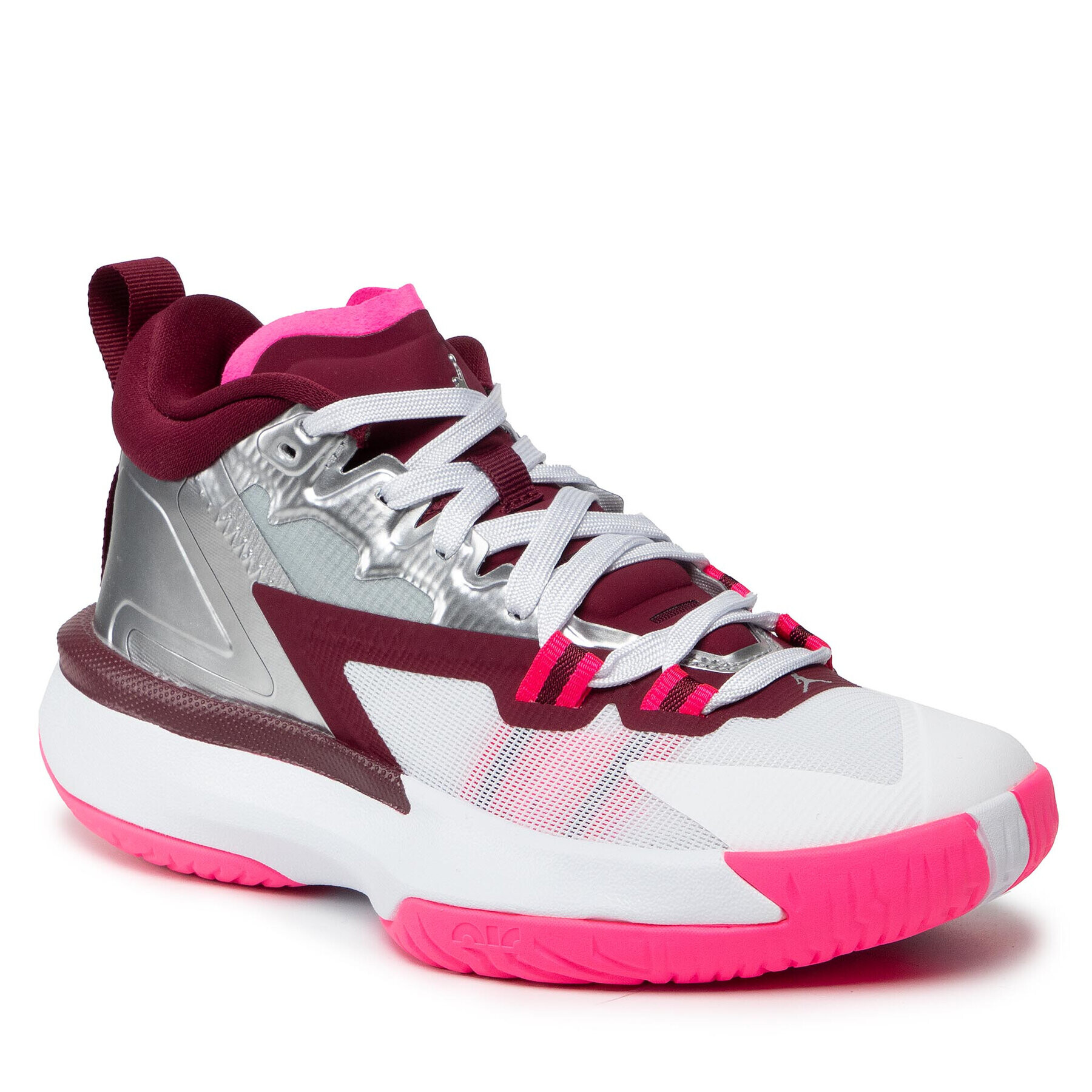 Nike Обувки Jordan Zion 1 (Gs) DA3131 100 Сребрист - Pepit.bg