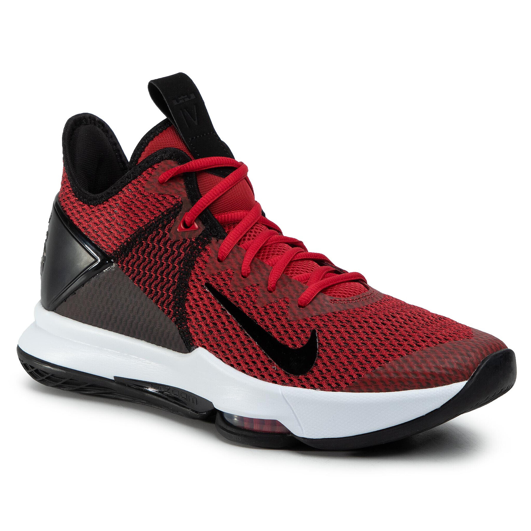 Nike Обувки Lebron Witness IV BV7427 002 Червен - Pepit.bg