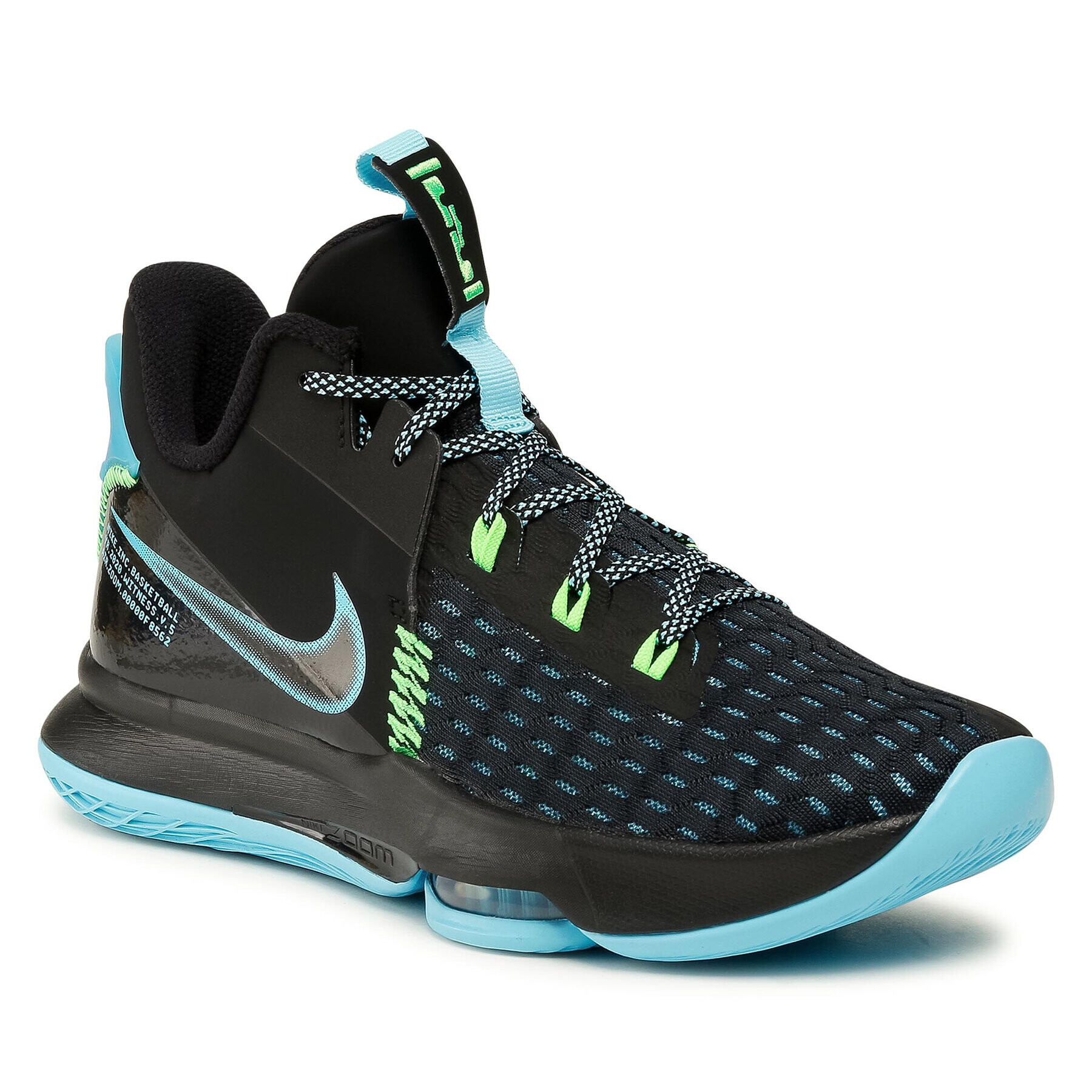 Nike Обувки Lebron Witness V CQ9380 004 Черен - Pepit.bg