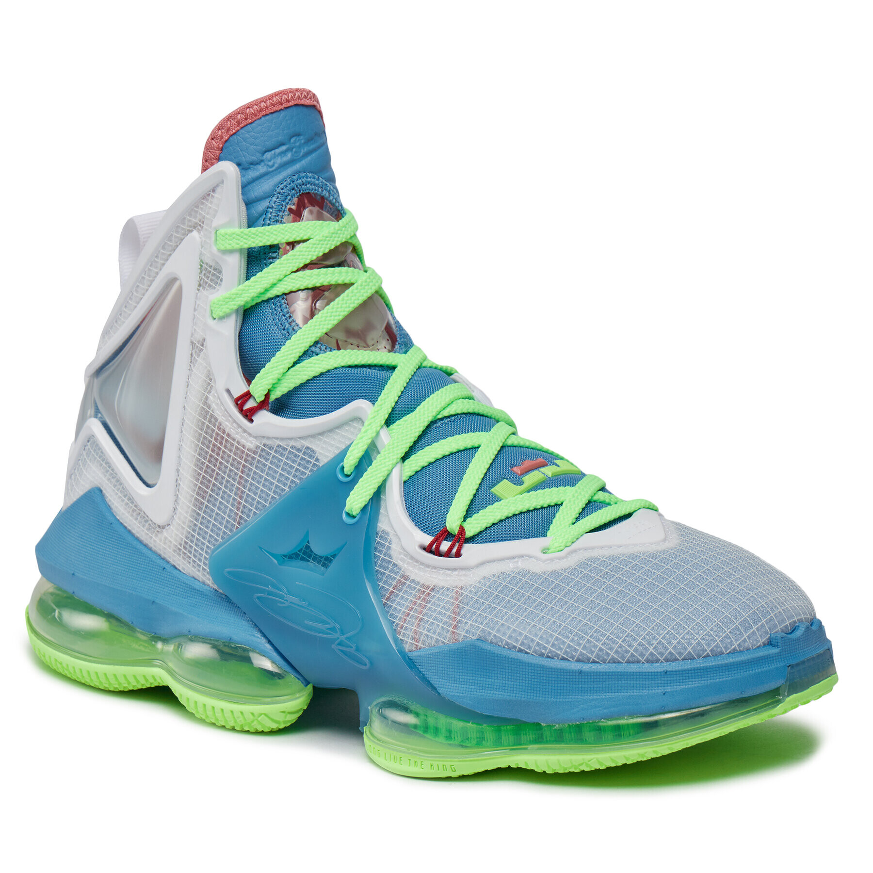 Nike Обувки Lebron XIX DC9339 400 Цветен - Pepit.bg