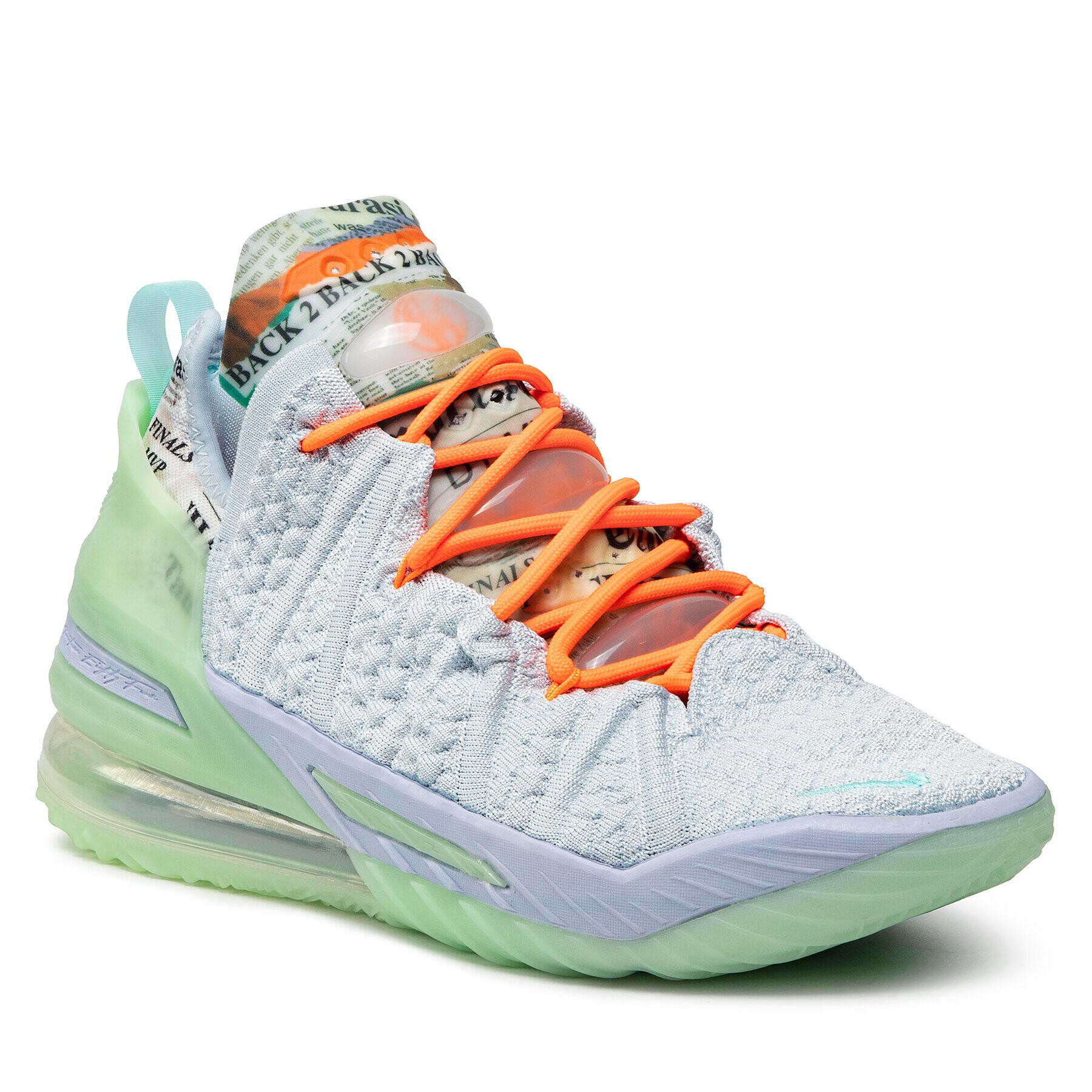 Nike Обувки Lebron XVIII CQ9283 401 Син - Pepit.bg