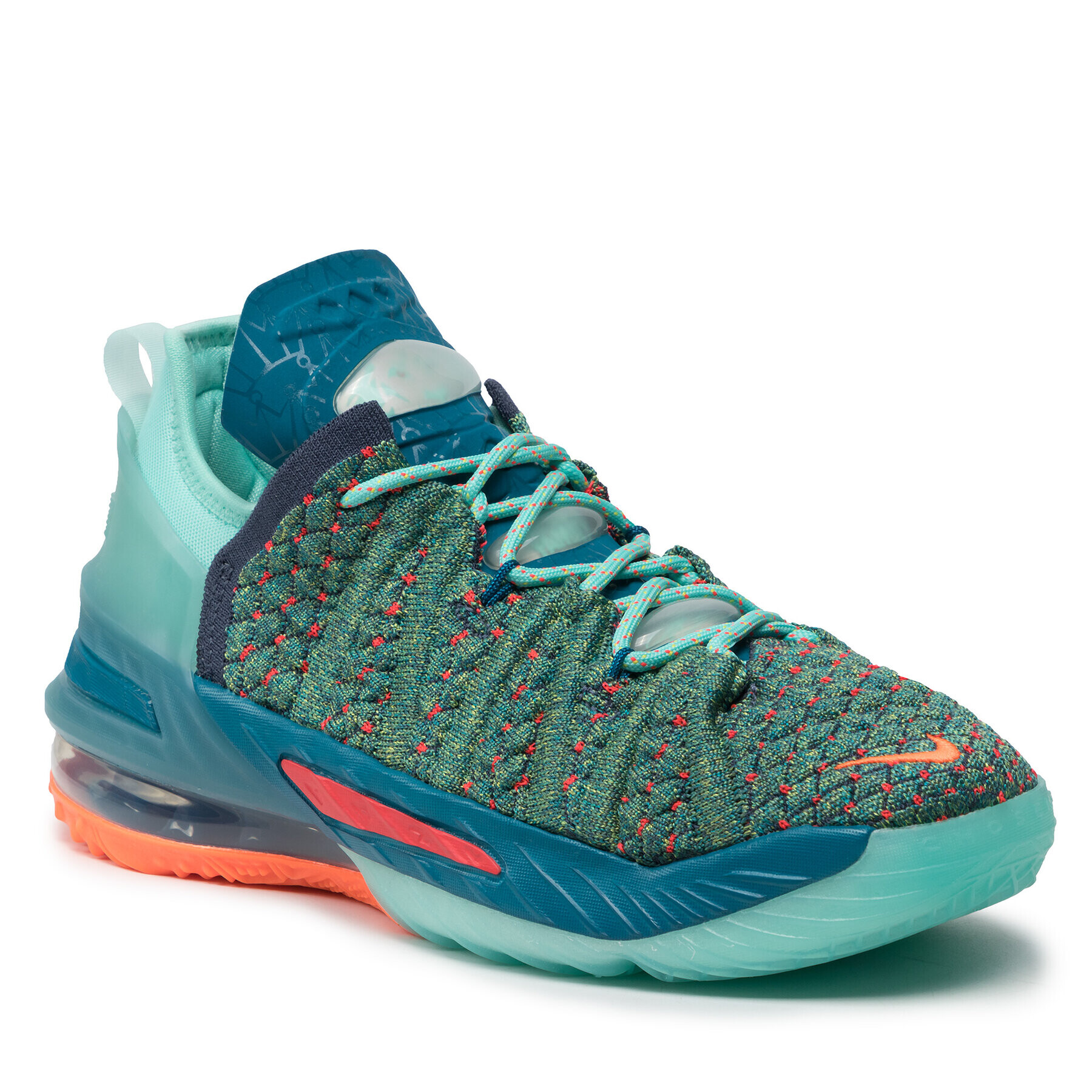 Nike Обувки Lebron XVIII (Gs) CW2760 300 Зелен - Pepit.bg