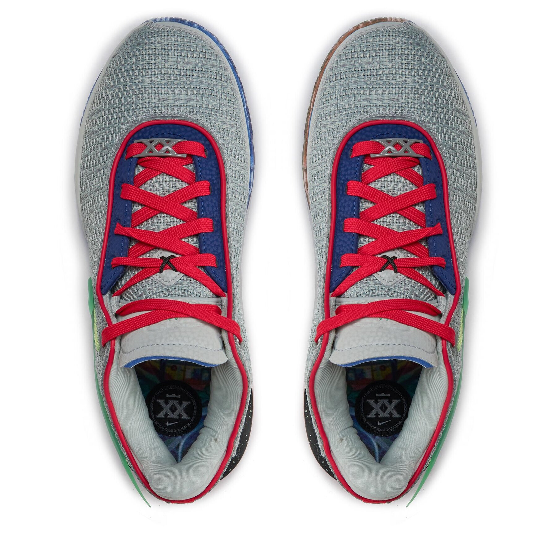 Nike Обувки Lebron XX DJ5423 002 Сив - Pepit.bg