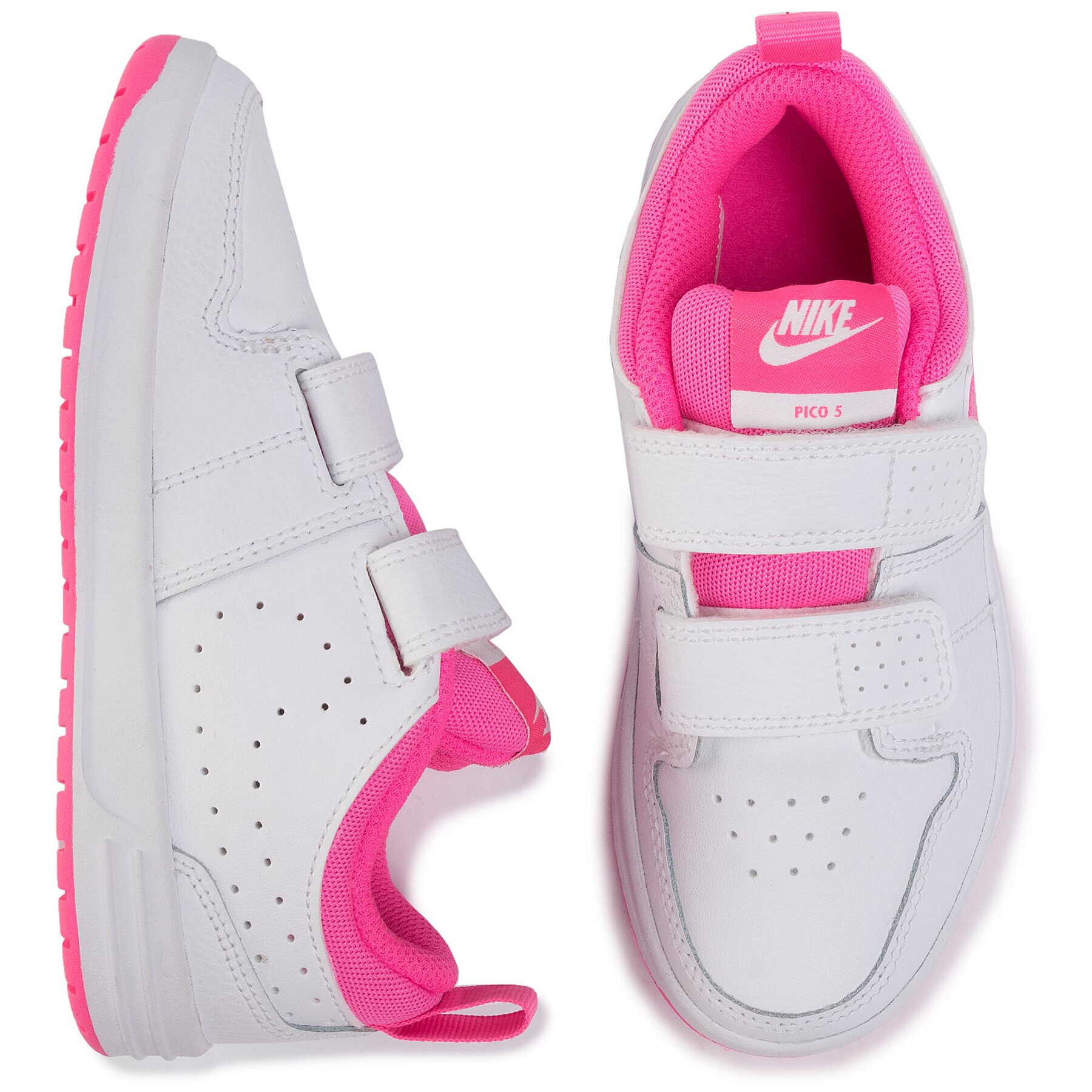 Nike Обувки Pico 5 (PSV) AR4161 102 Бял - Pepit.bg
