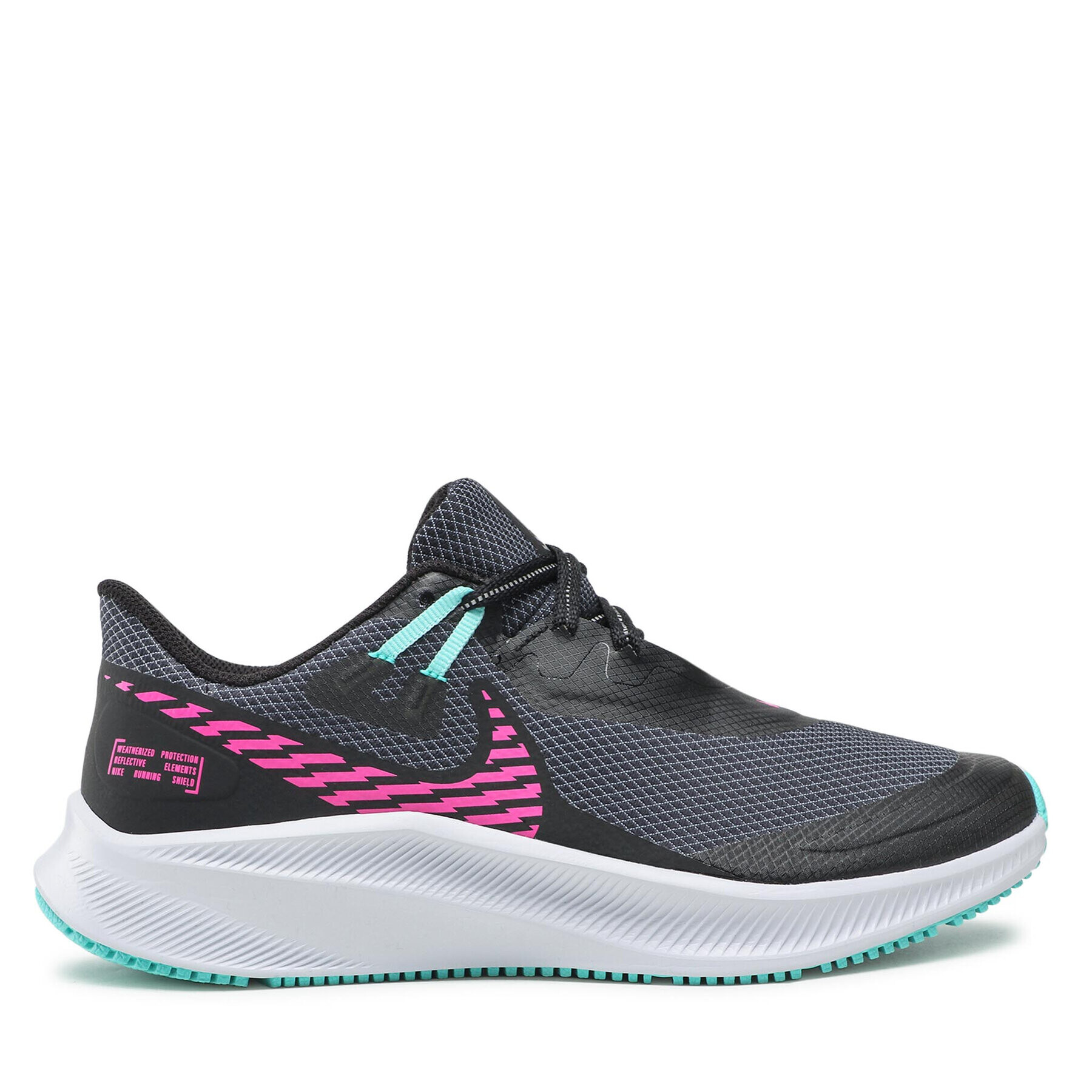 Nike Обувки Quest 3 Shield CQ8893 010 Тъмносин - Pepit.bg