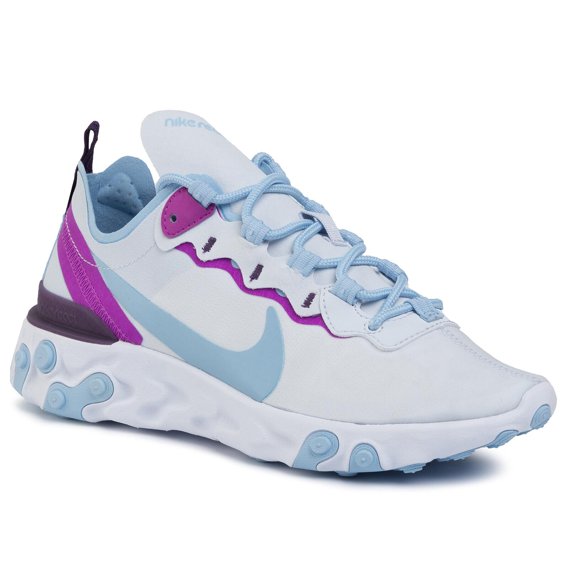 Nike Обувки React Element 55 BQ2728 008 Бял - Pepit.bg