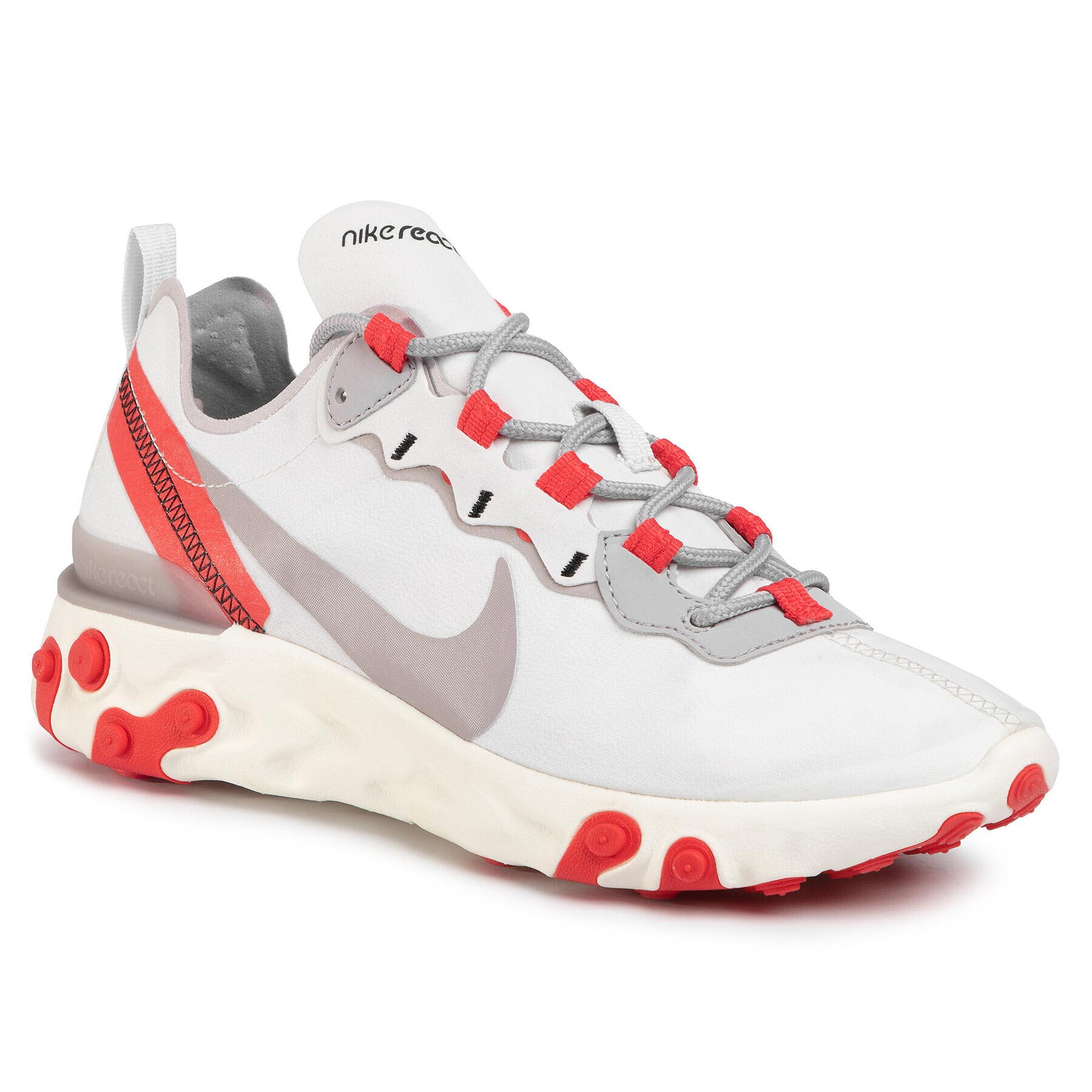 Nike Обувки React Element 55 BQ2728 010 Бял - Pepit.bg