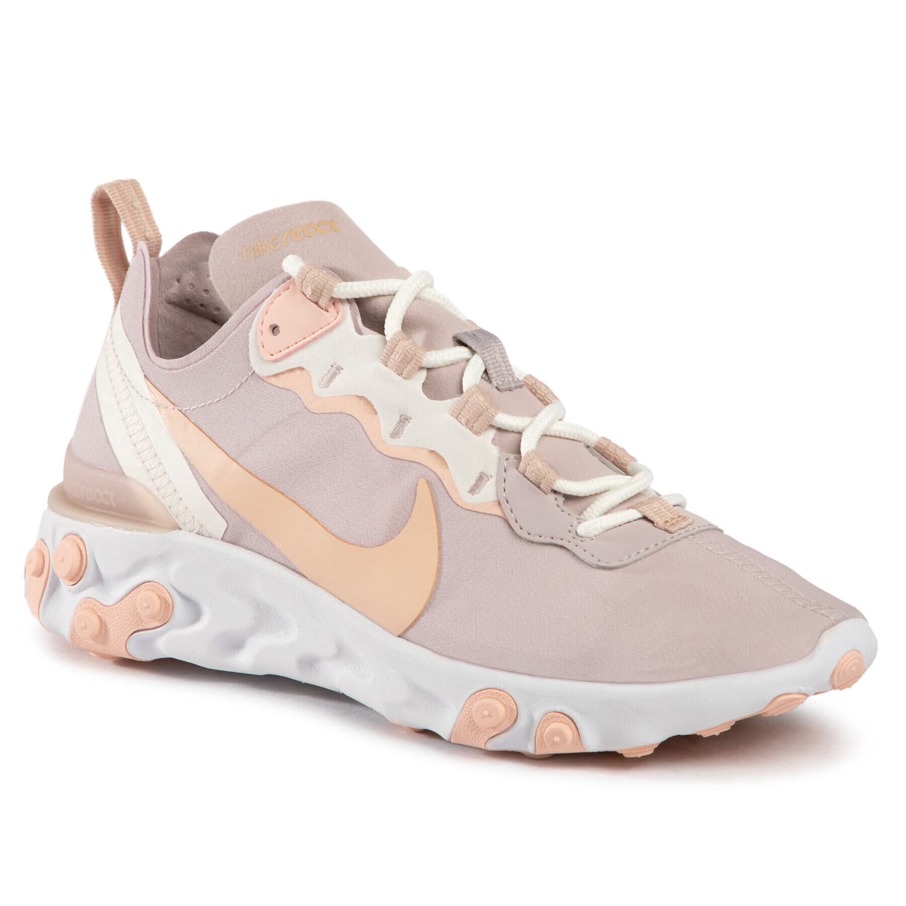 Nike Обувки React Element 55 BQ2728 012 Виолетов - Pepit.bg
