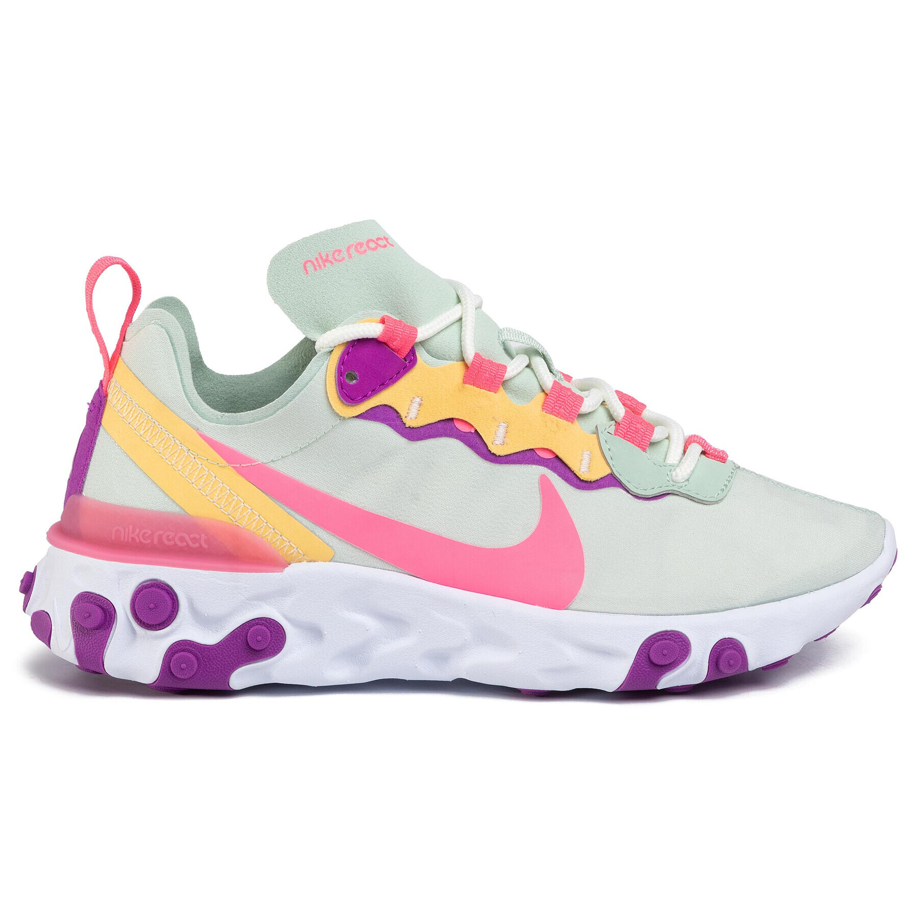Nike Обувки React Element 55 BQ2728 303 Зелен - Pepit.bg