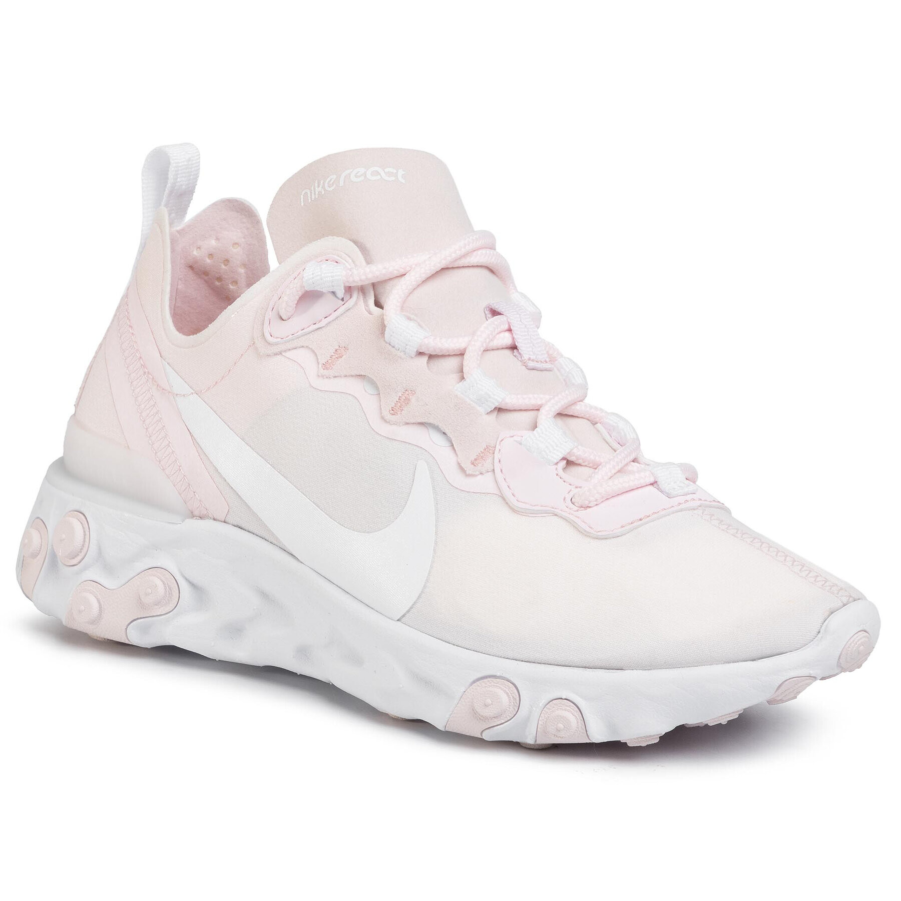 Nike Обувки React Element 55 BQ2728 600 Розов - Pepit.bg