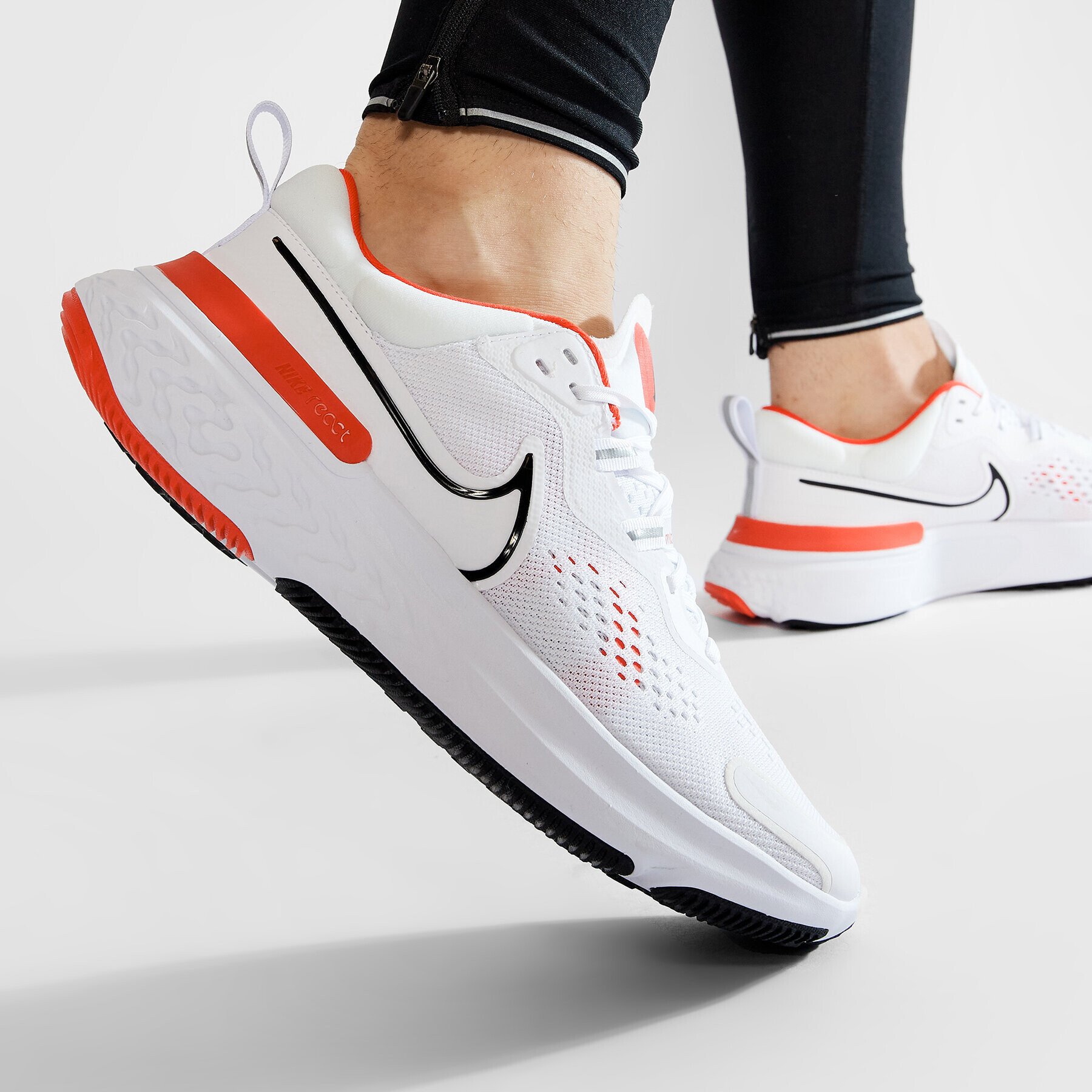 Nike Обувки React Miler 2 CW7121 100 Бял - Pepit.bg