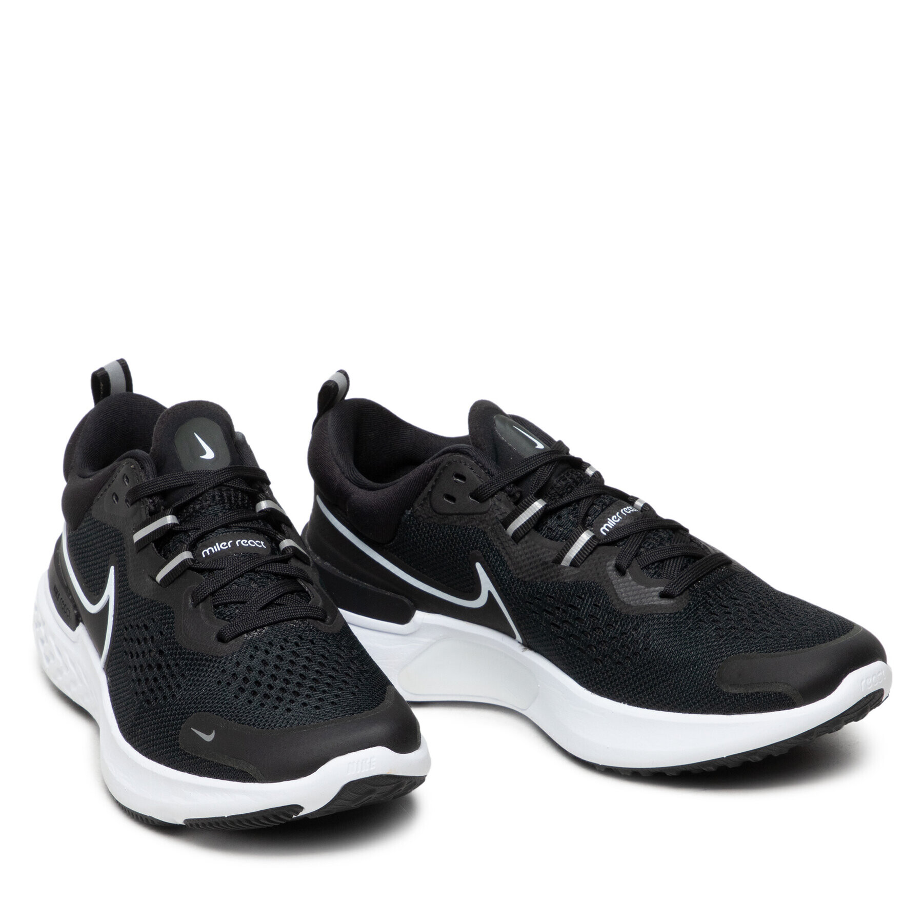 Nike Обувки React Miler 2 CW7136 001 Черен - Pepit.bg