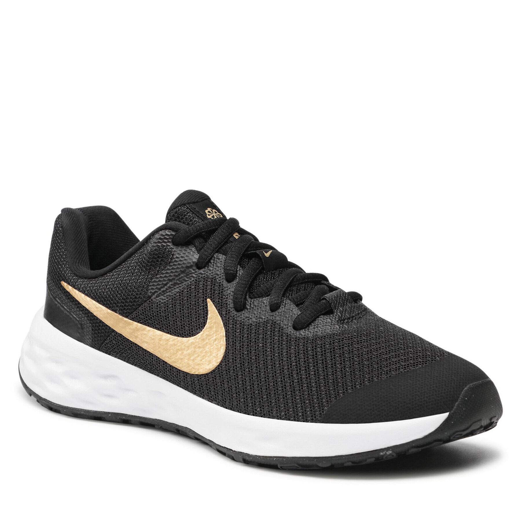 Nike Обувки Revolution 6 Nn (Gs) DD1096 002 Черен - Pepit.bg