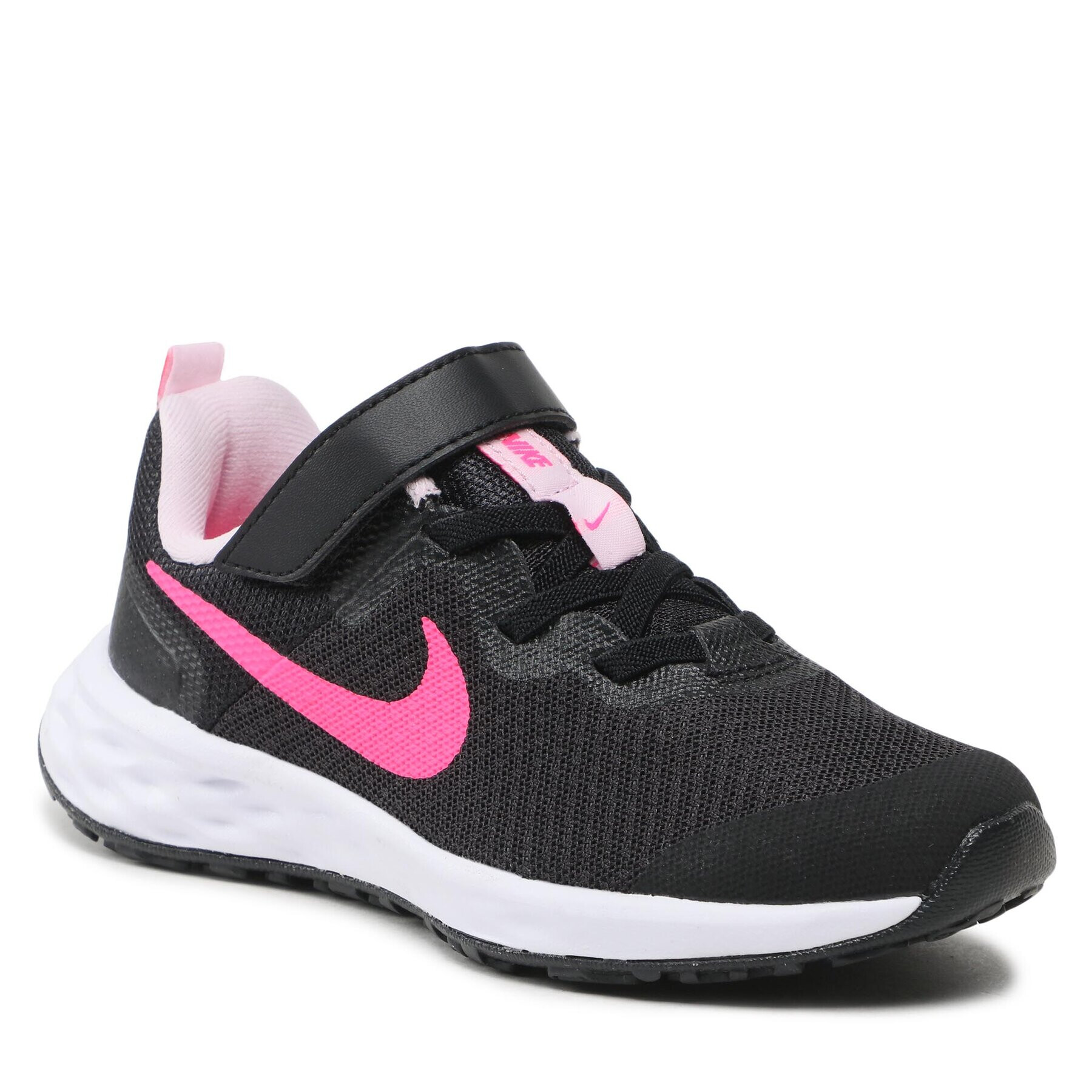 Nike Обувки Revolution 6 Nn (PSV) DD1095 007 Черен - Pepit.bg