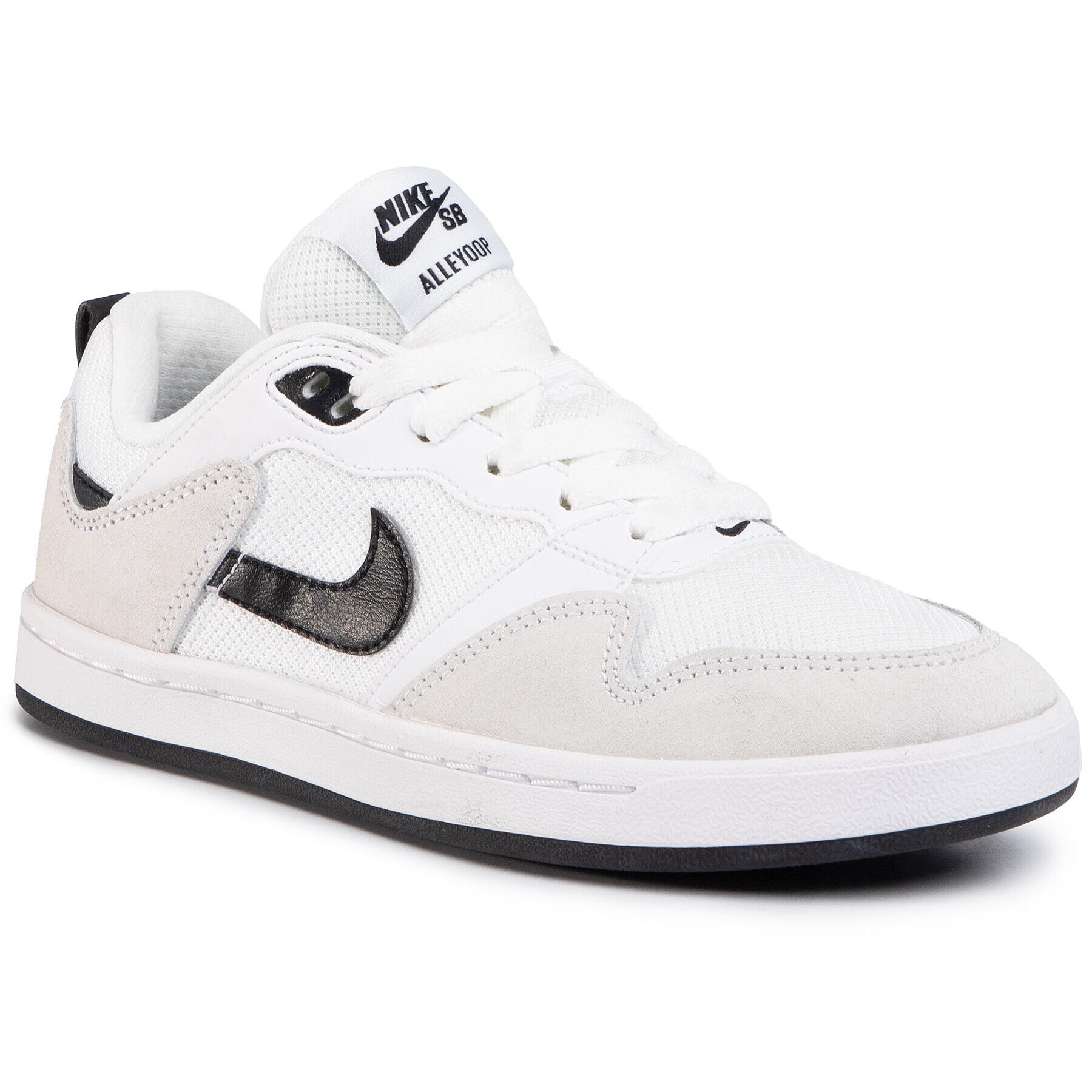 Nike Обувки Sb Alleyoop (GS) CJ0883 100 Бял - Pepit.bg