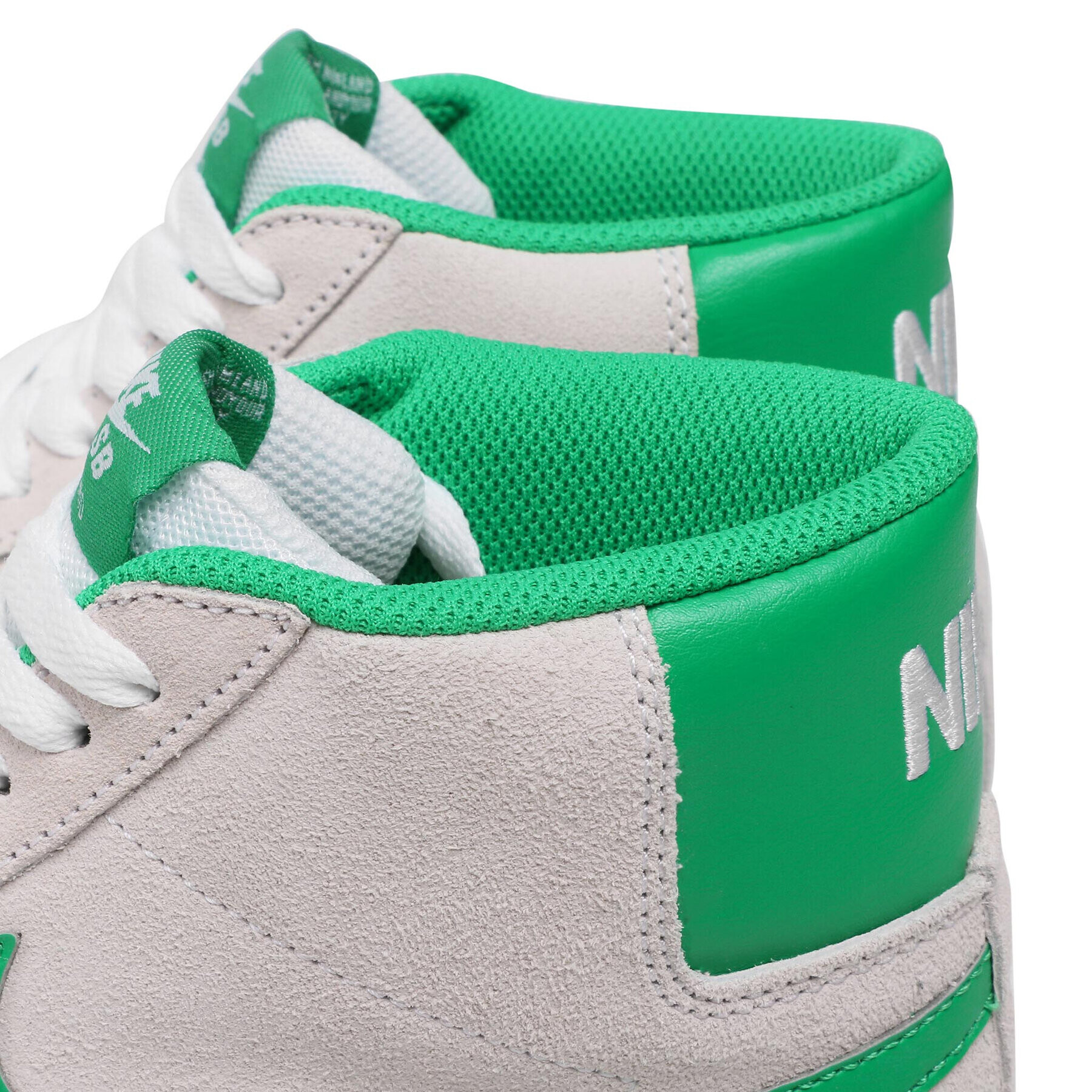 Nike Обувки Sb Zoom Blazer Mid 864349-106 Бял - Pepit.bg