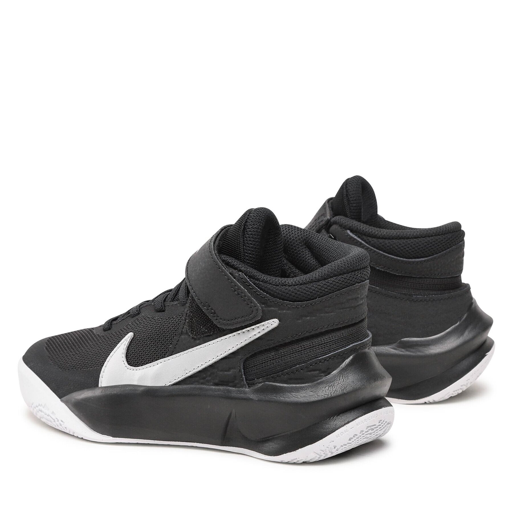 Nike Обувки Team Hustle D 10 Flyease (GS) DD7303 004 Черен - Pepit.bg