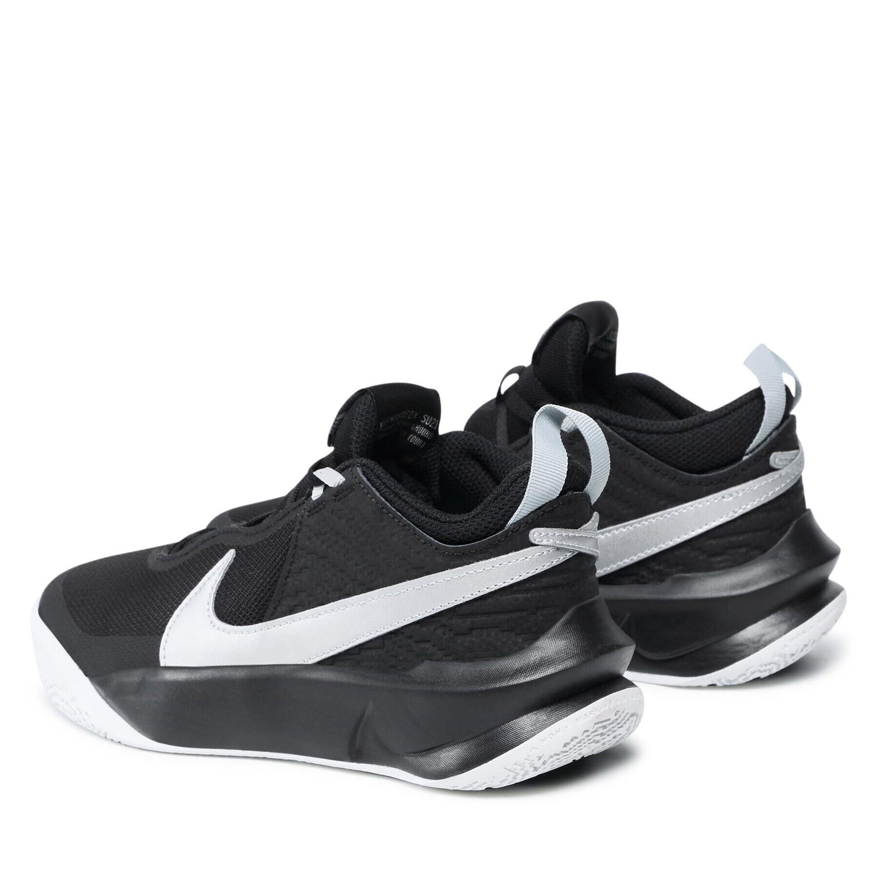 Nike Обувки Team Hustle D 10 (Gs) CW6735 004 Черен - Pepit.bg