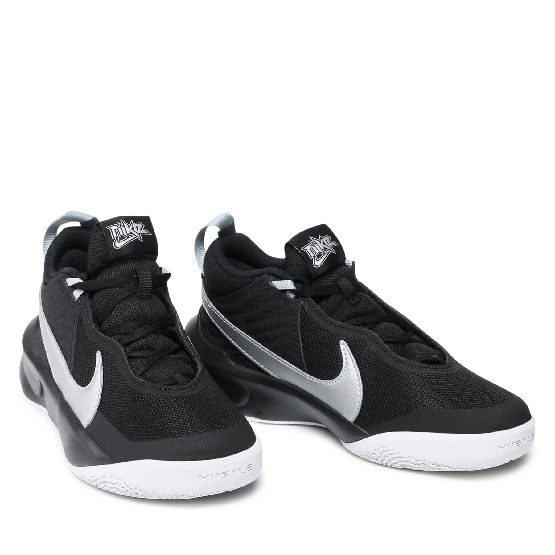 Nike Обувки Team Hustle D 10 (Gs) CW6735 004 Черен - Pepit.bg