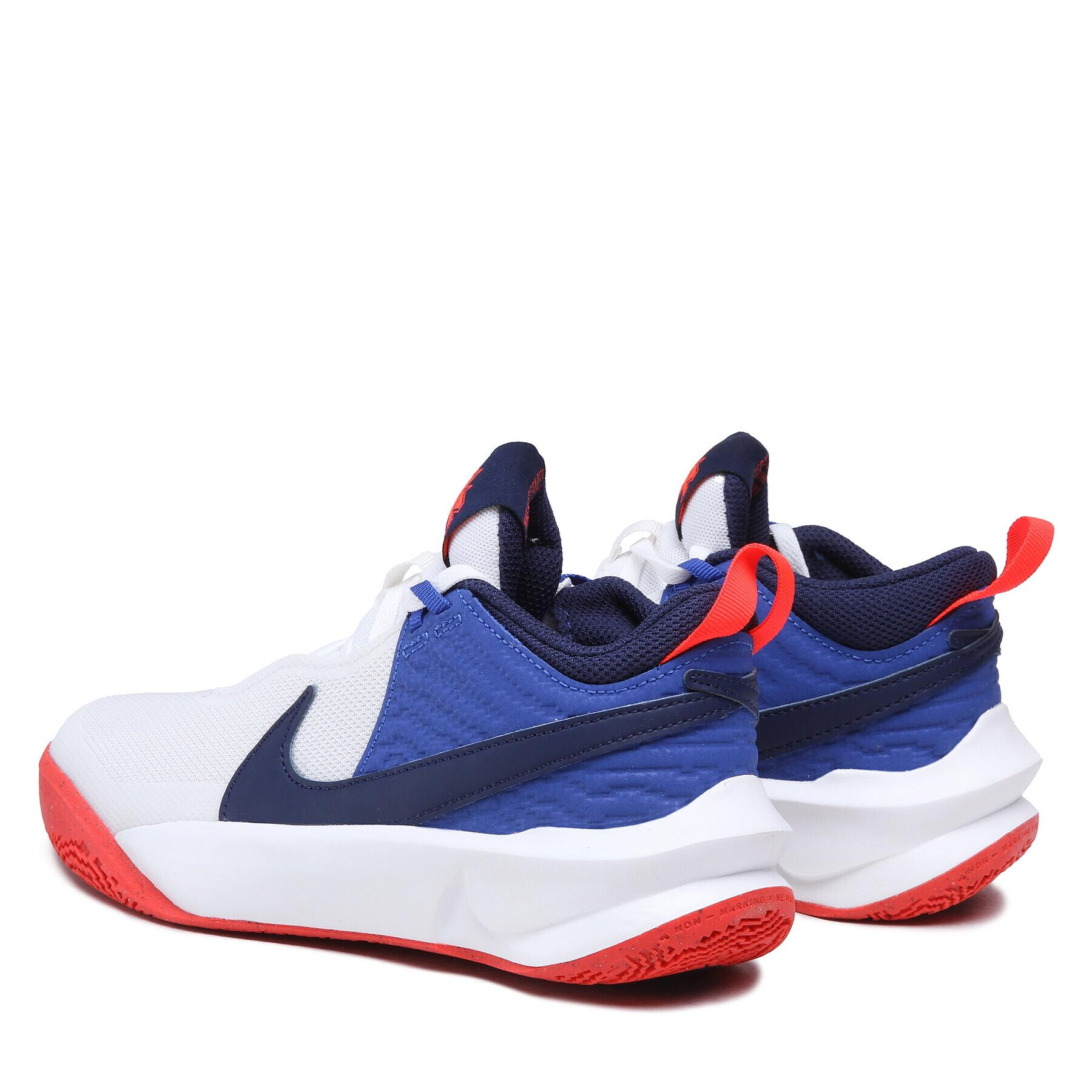 Nike Обувки Team Hustle D 10 (Gs) CW6735 103 Сив - Pepit.bg