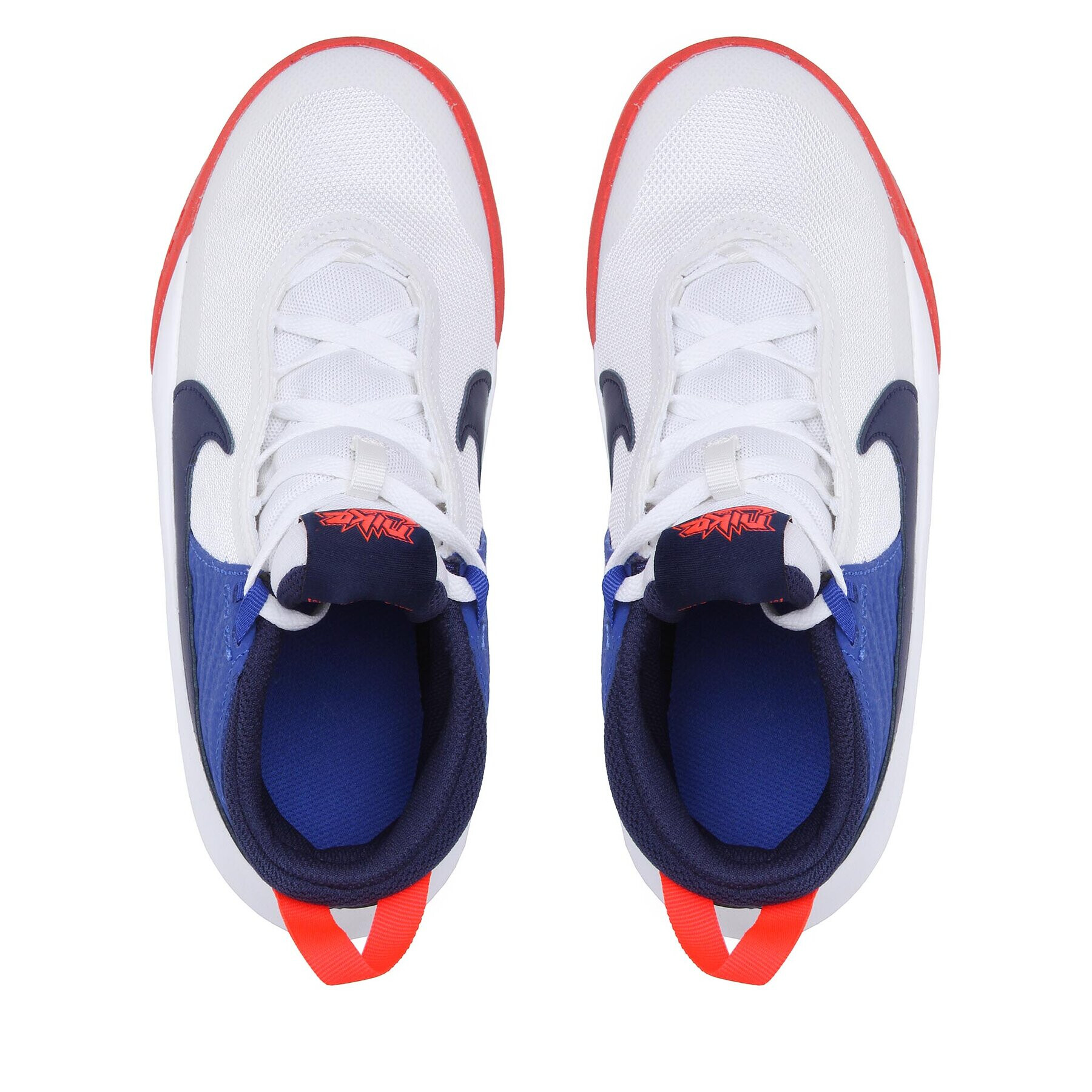 Nike Обувки Team Hustle D 10 (Gs) CW6735 103 Сив - Pepit.bg