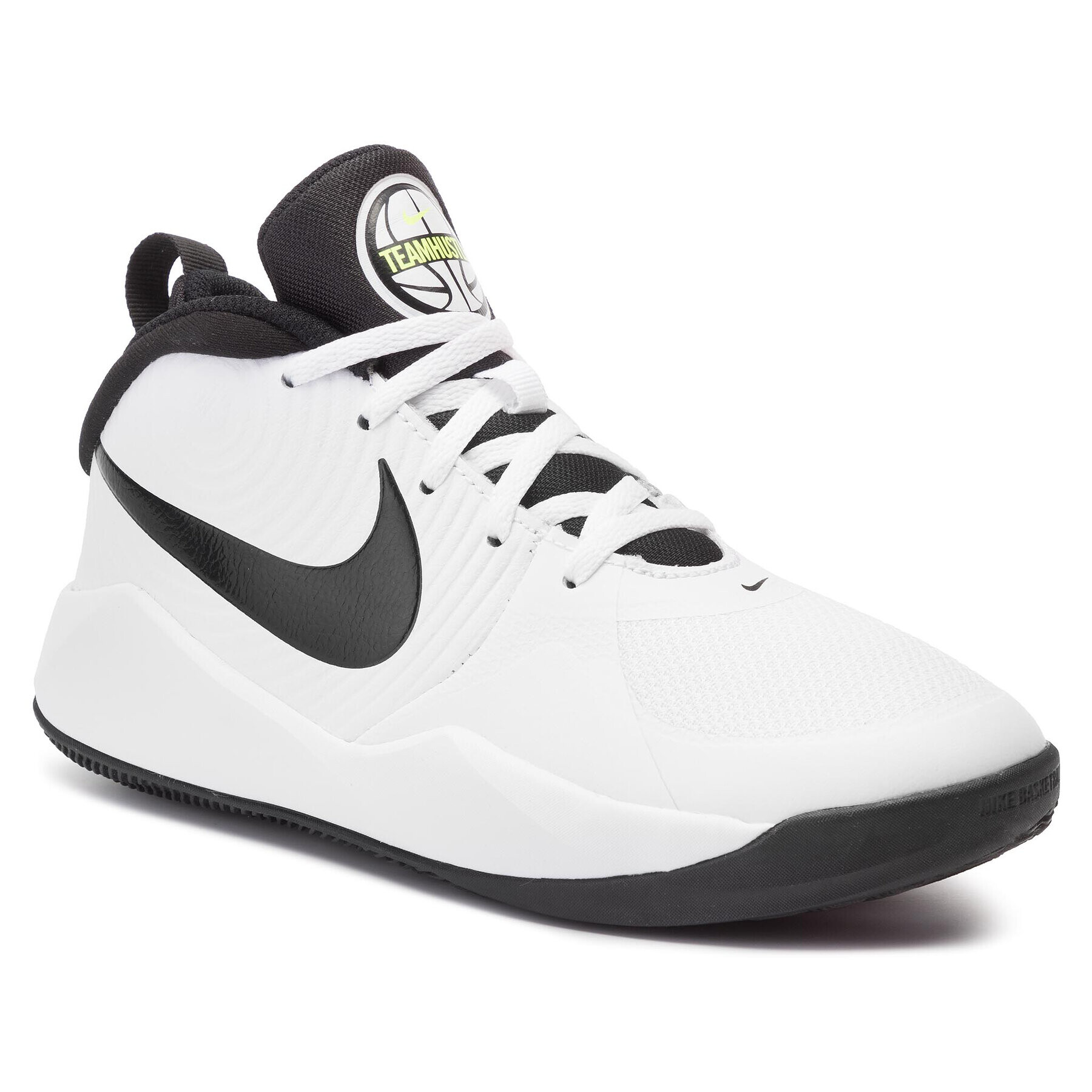 Nike Обувки Team Hustle D 9 (Gs) AQ4224 100 Бял - Pepit.bg