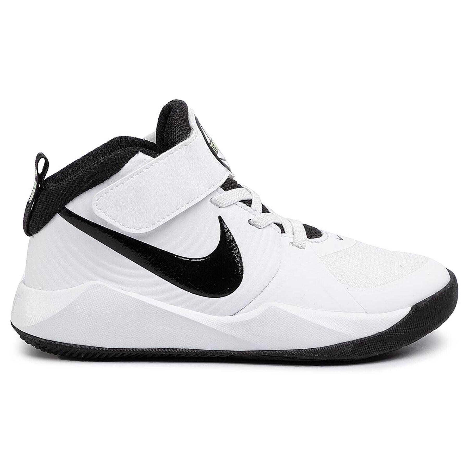 Nike Обувки Team Hustle D 9 (PS) AQ4225 100 Бял - Pepit.bg