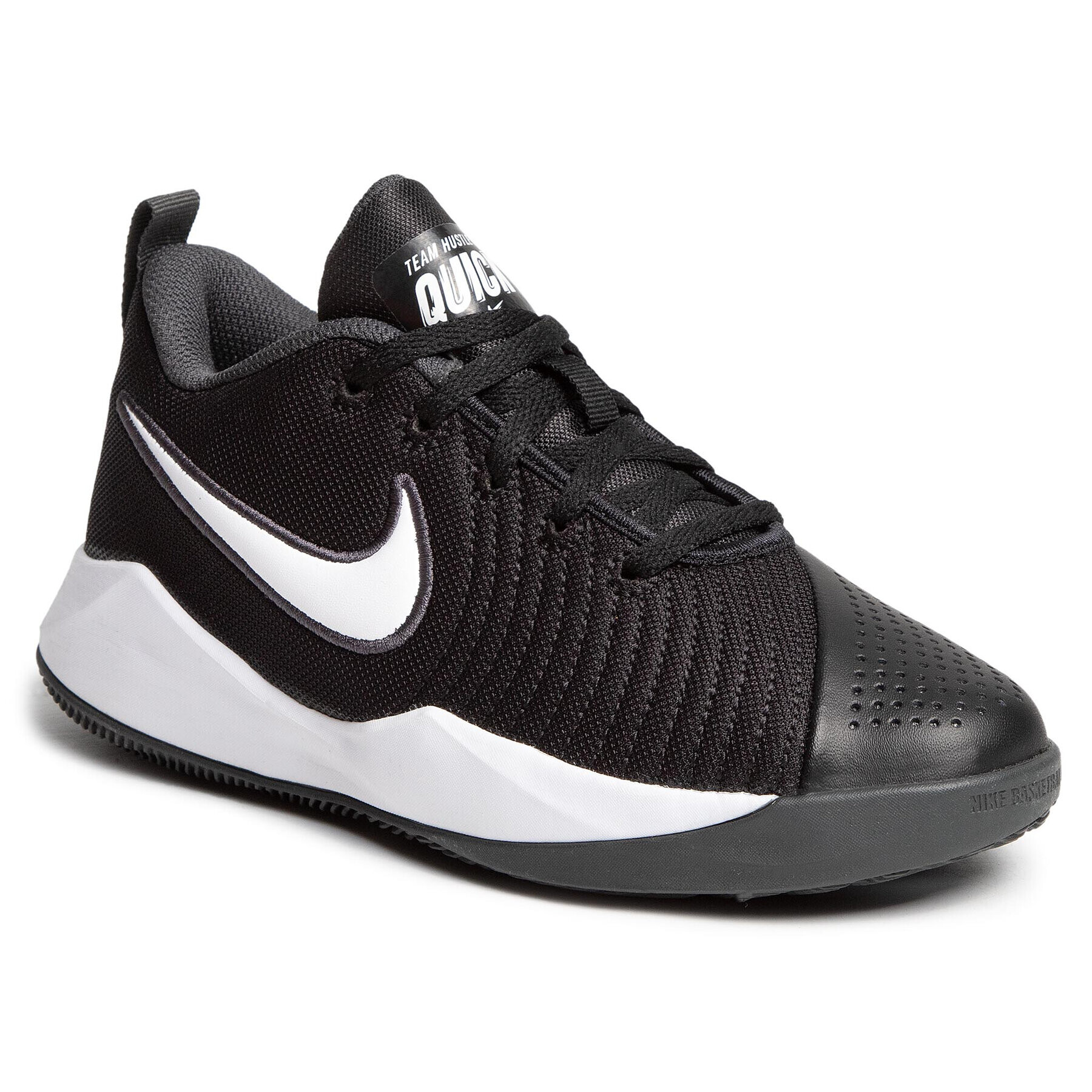 Nike Обувки Team Hustle Quick 2 (Gs) AT5298 002 Черен - Pepit.bg