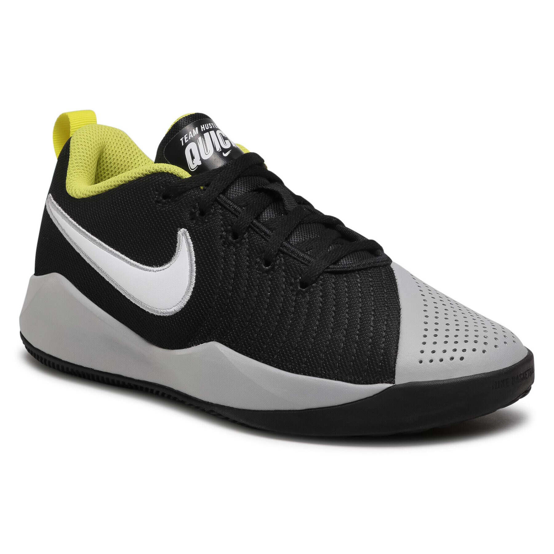Nike Обувки Team Hustle Quick 2 (Gs) AT5298 015 Черен - Pepit.bg