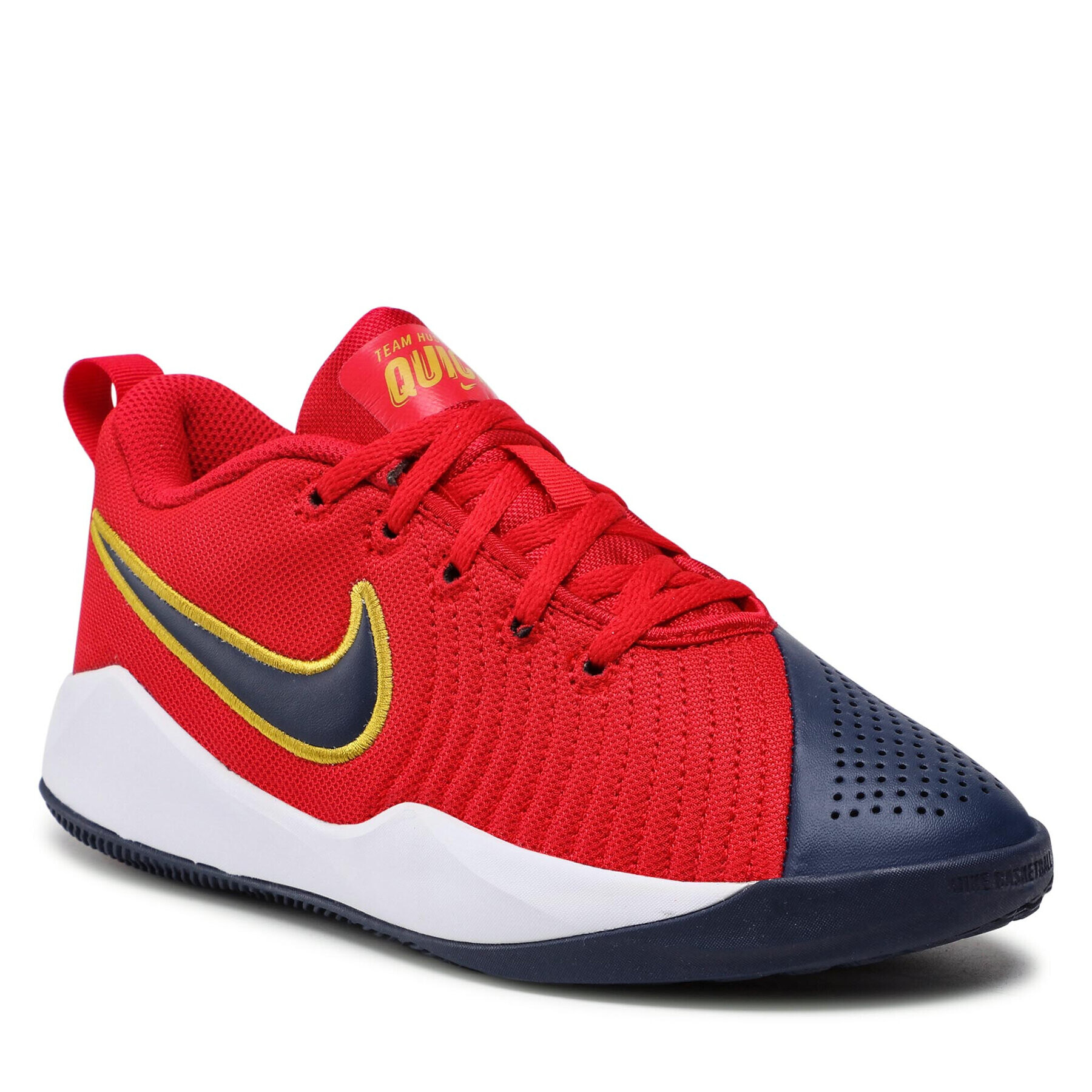 Nike Обувки Team Hustle Quick 2 (GS) AT5298 602 Червен - Pepit.bg