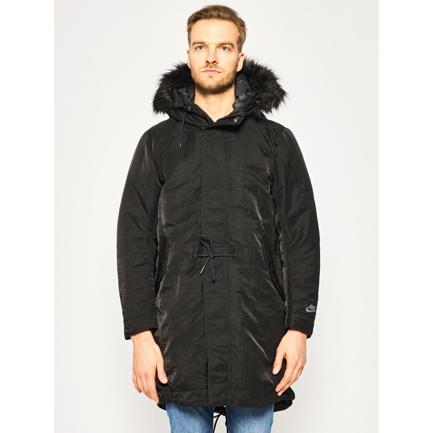 Nike Парка Sportswear BV4751 Черен Loose Fit - Pepit.bg