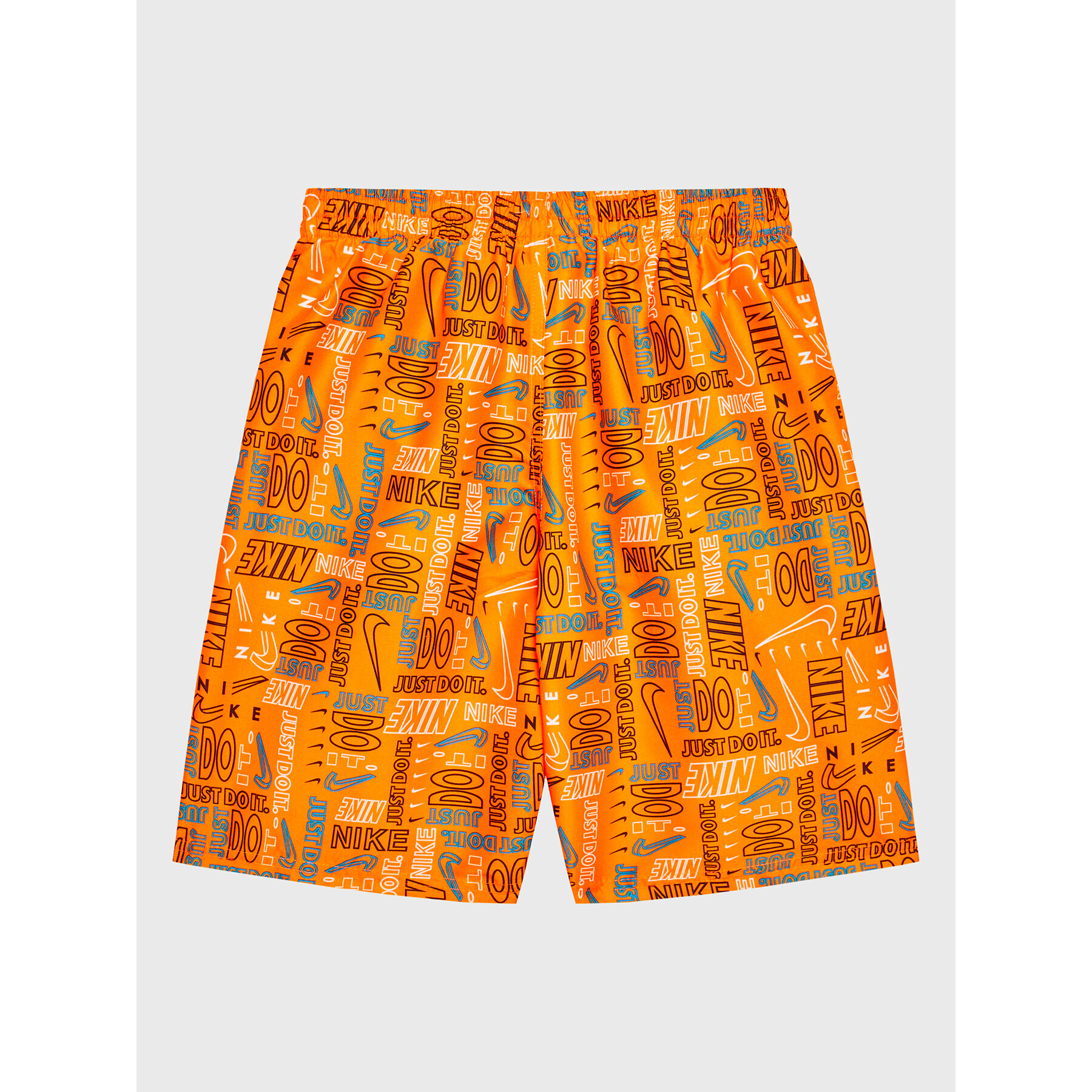 Nike Плувни шорти Logo Mashup NESSC791 Оранжев Regular Fit - Pepit.bg