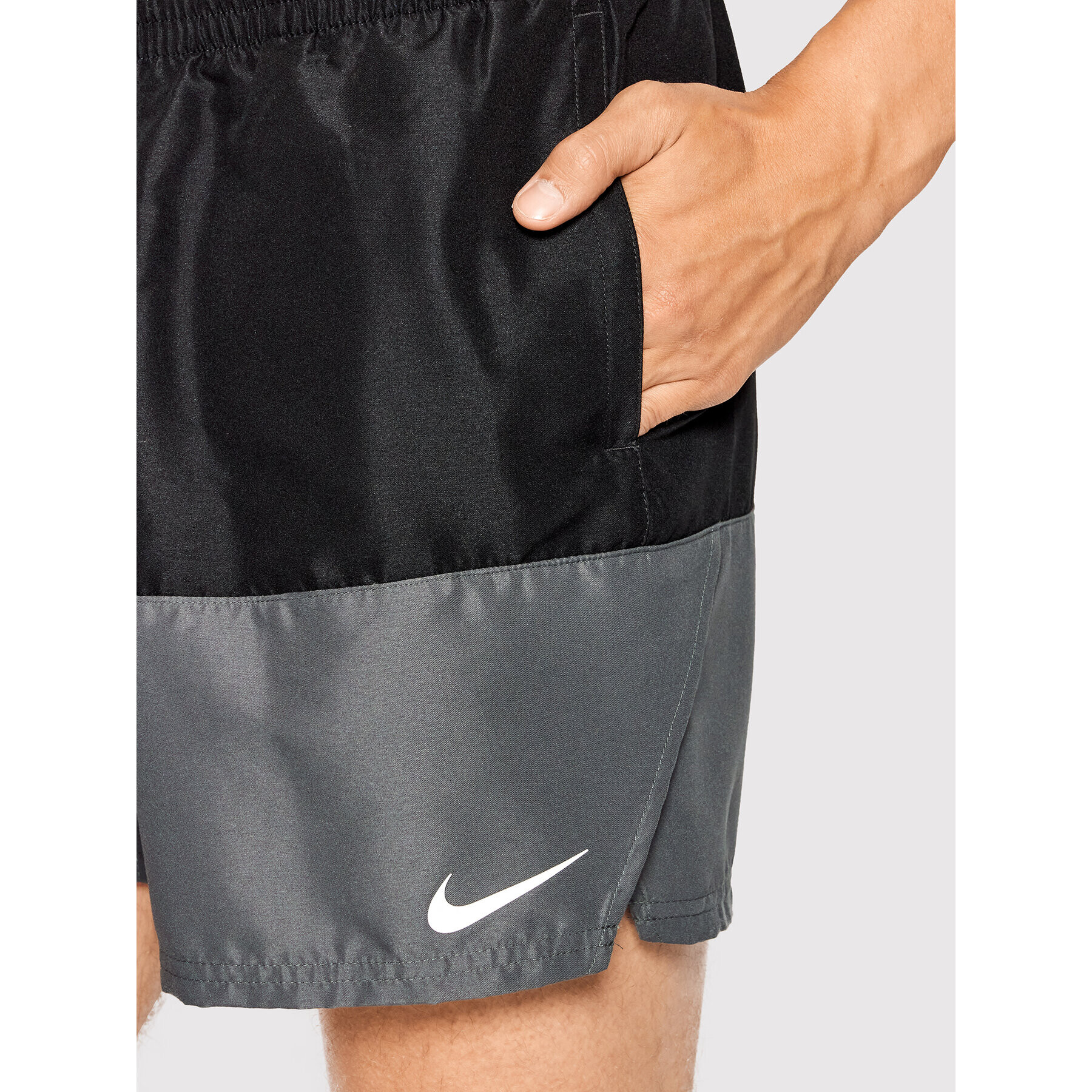 Nike Плувни шорти Split Panel NESSB451 Черен Regular Fit - Pepit.bg