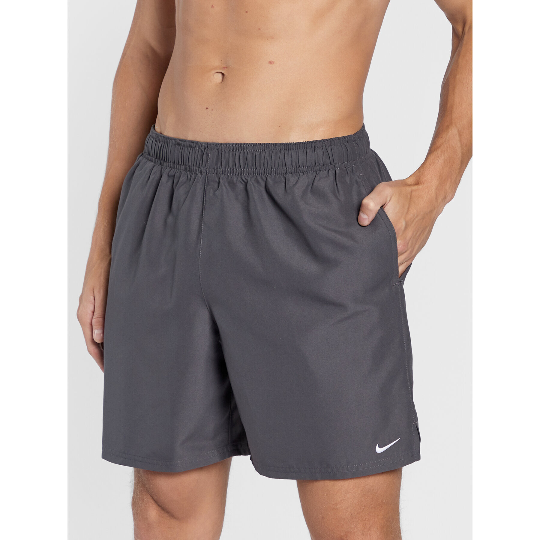 Nike Плувни шорти Volley NESSA559 Сив Regular Fit - Pepit.bg