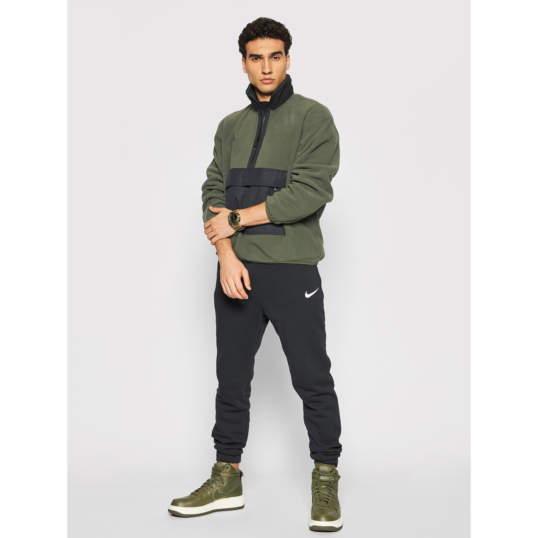 Nike Полар ACG CK6839 Зелен Regular Fit - Pepit.bg