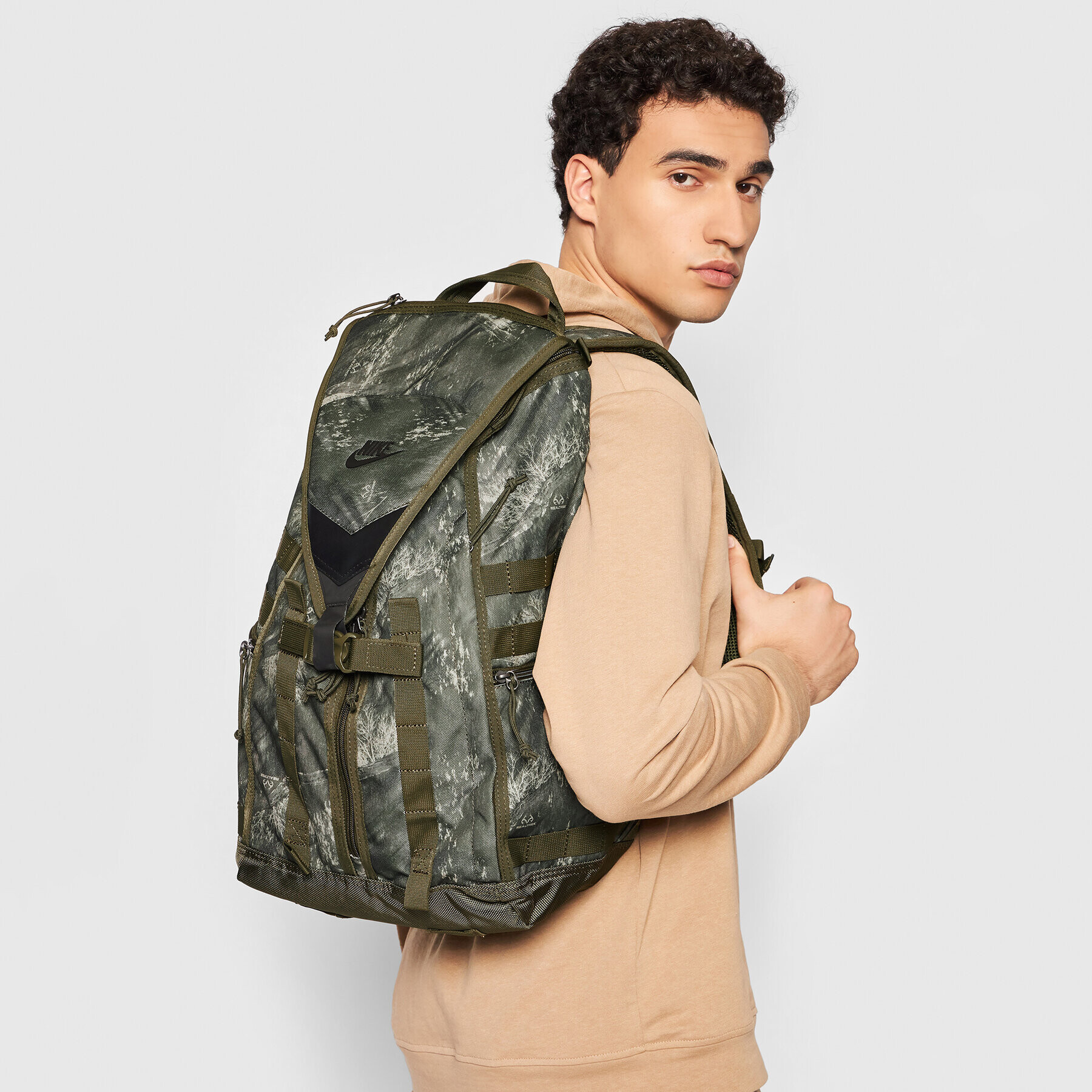 Nike Раница BA6377 395 Зелен - Pepit.bg
